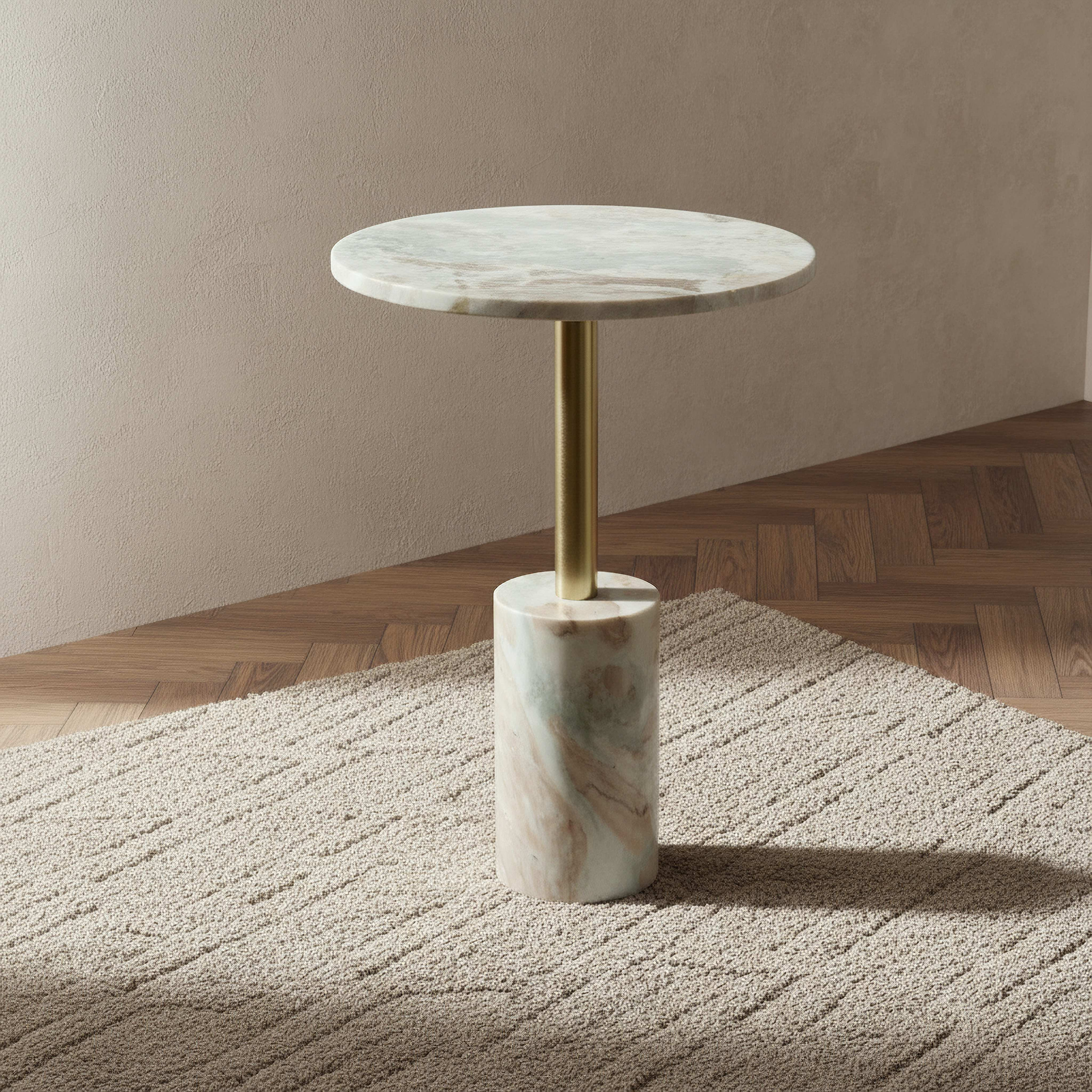 طاولة زينة رخام طبيعي من كافون أفاني-hbxfurniture-livingroom-endtables-image-1