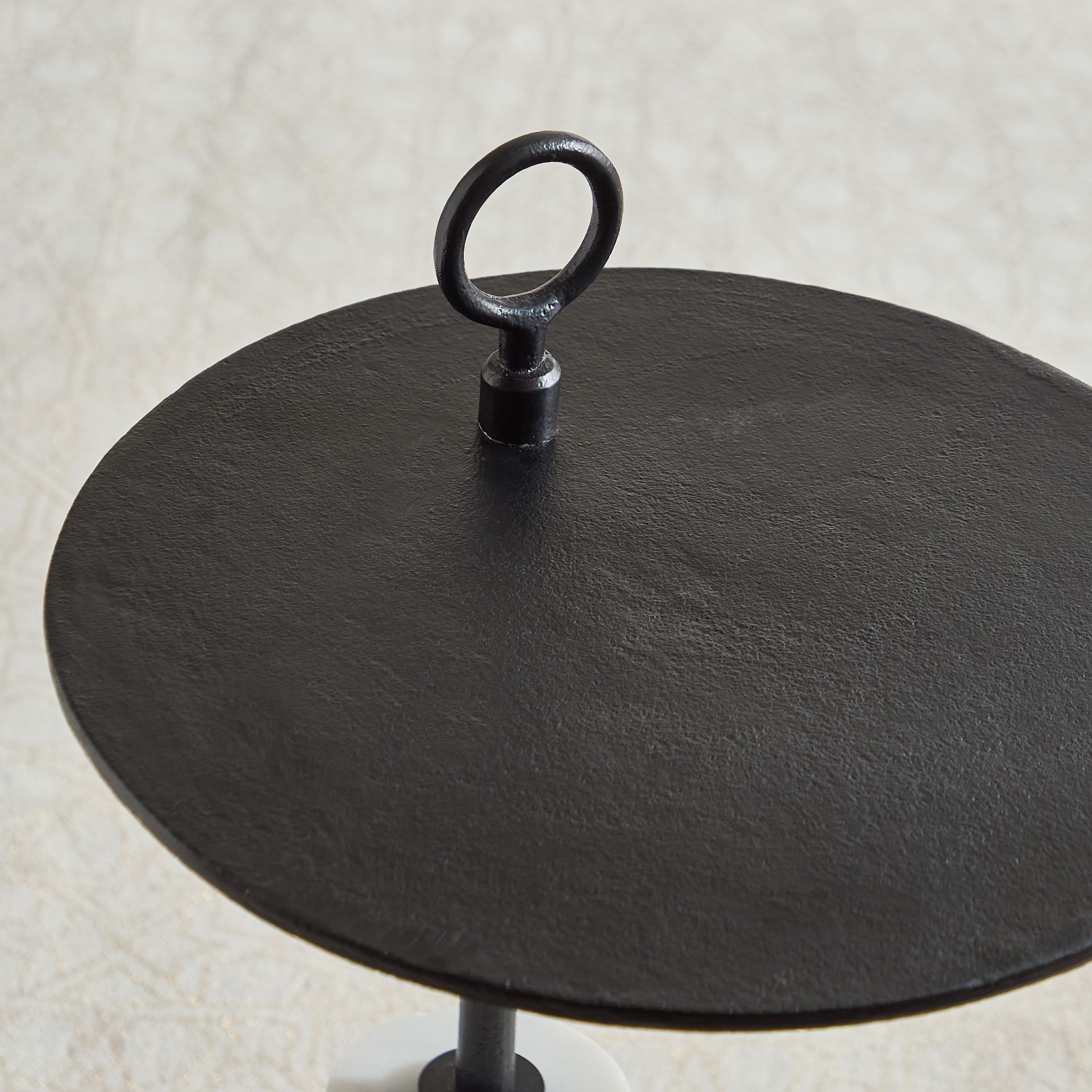 Vendra Isabela Geniune Marble Base Accent Table-hbxfurniture-livingroom-endtables-image-3