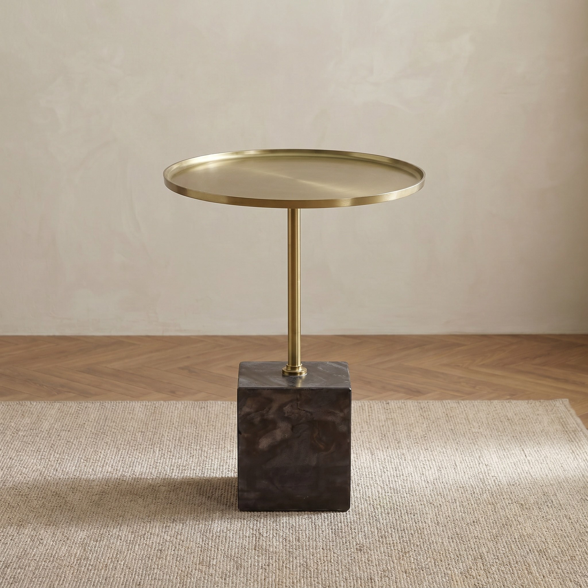 Cavon Magma Geniune Marble Base Accent Table-hbxfurniture-livingroom-endtables-image-2