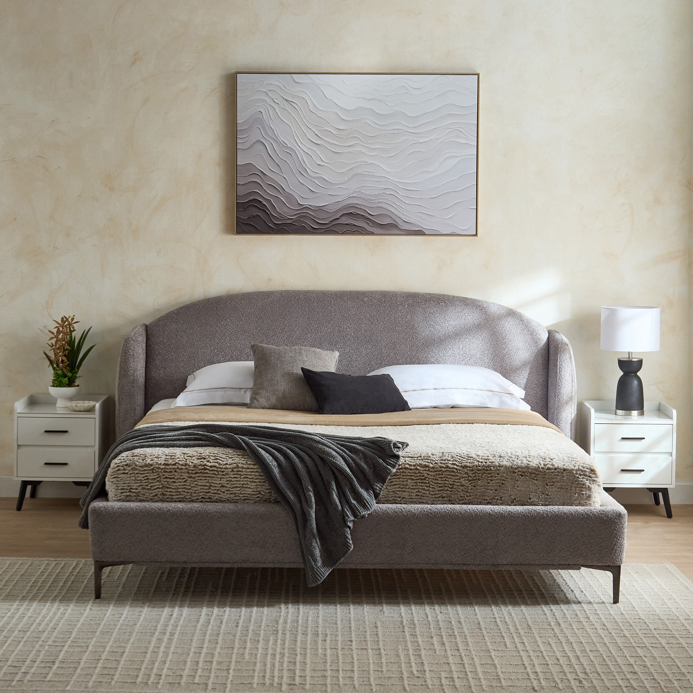 سرير كوين منجد دونا من مارويل - 160x200 سم-hbxbedroom-bedsandbedsets-beds-queen-image-7
