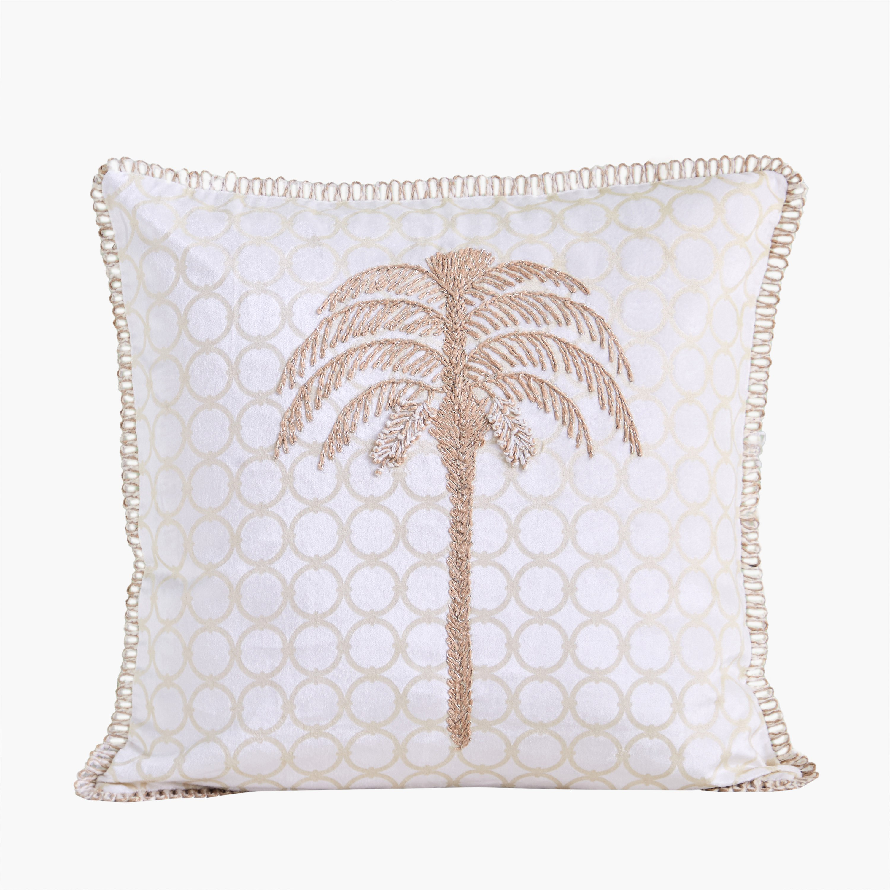 وسادة محشوة بتصميم نخيل من صحارا - 50x50 سم-hbxlivingroom-furnishings-cushionsandcovers-filledcushions-image-5