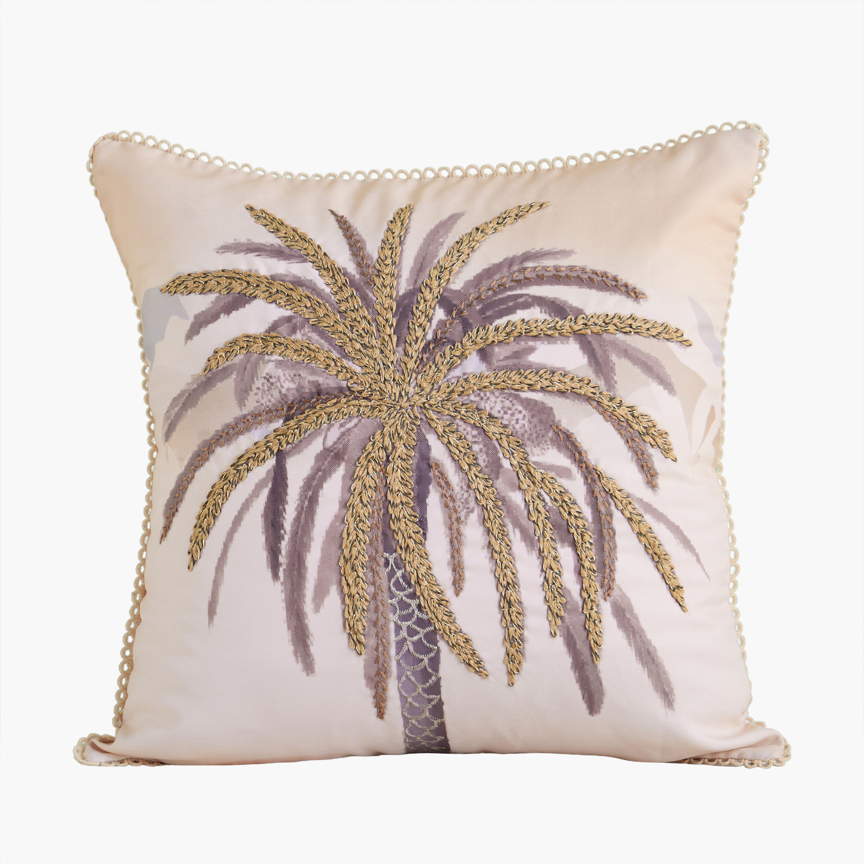 وسادة محشوة بتصميم نخل من صحارا - 50x50 سم-hbxlivingroom-furnishings-cushionsandcovers-filledcushions-image-5