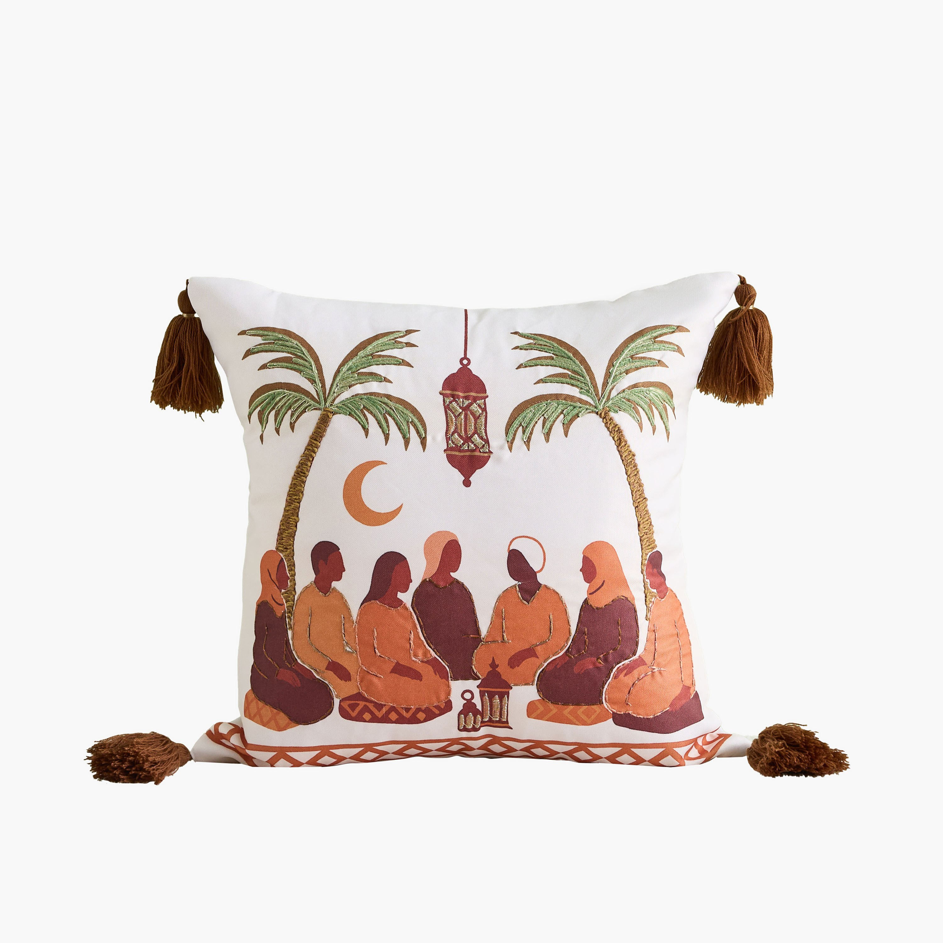 وسادة محشوة من زينة جروب - 45x45 سم-hbxlivingroom-furnishings-cushionsandcovers-filledcushions-image-5