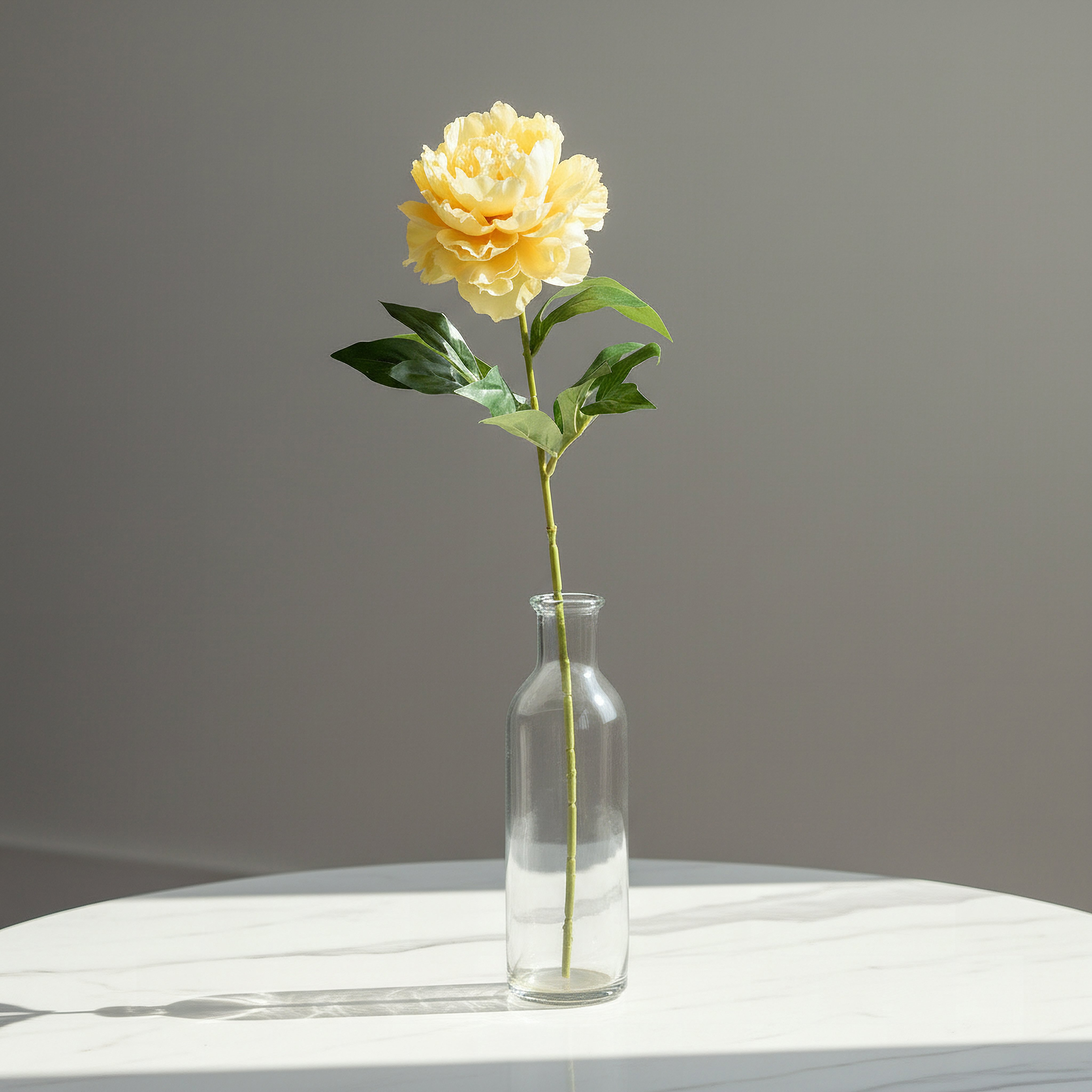 Floret Single Peony Flower Stick - 66 cm-hbxdecorandfurnishings-homeaccessories-artificialflowersandplants-image-1