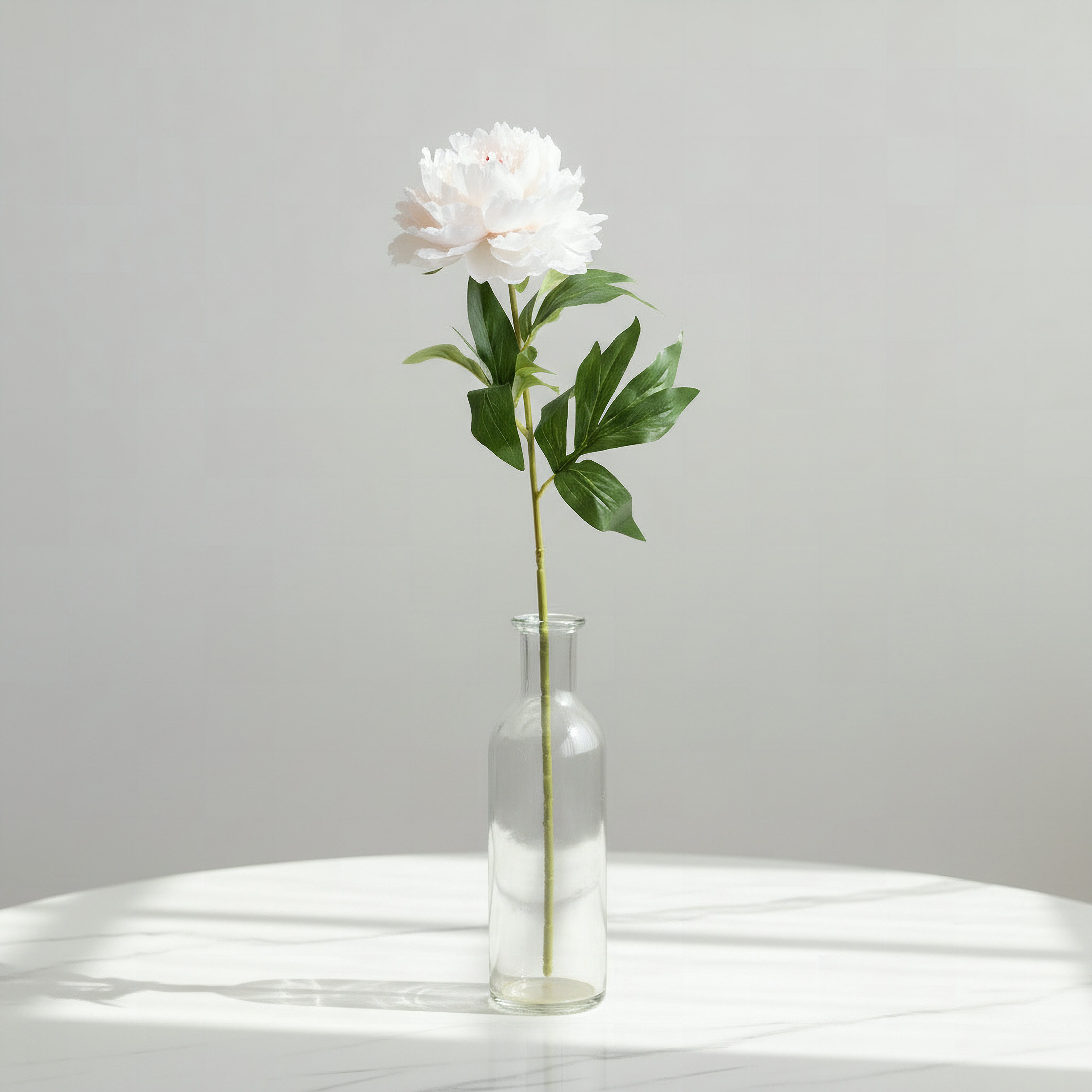 Floret Single Peony Flower Stick - 66 cm-hbxdecorandfurnishings-homeaccessories-artificialflowersandplants-image-1