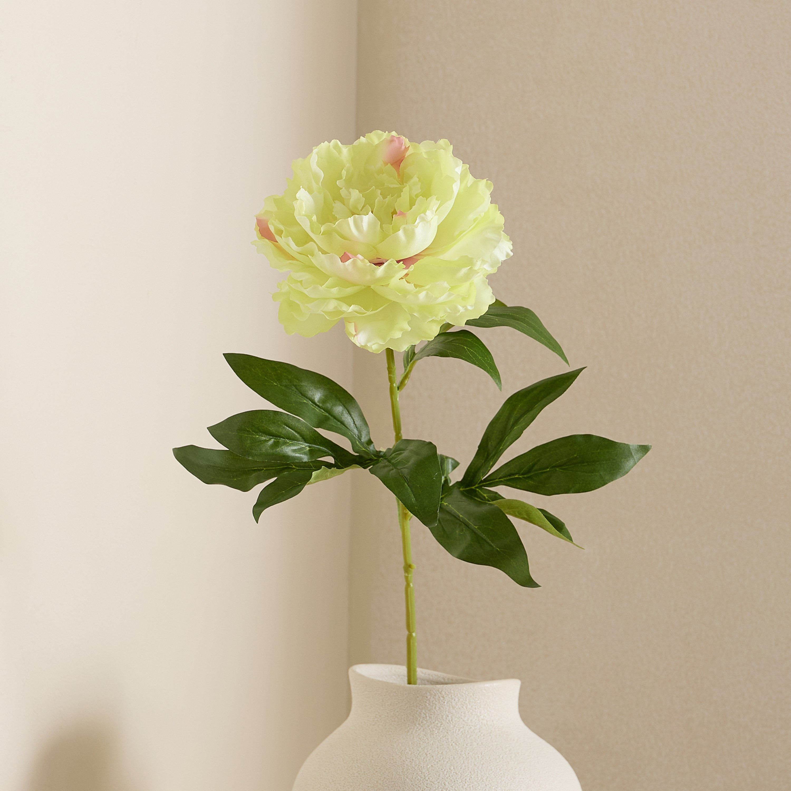 Floret Single Peony Flower Stick - 66 cm-hbxdecorandfurnishings-homeaccessories-artificialflowersandplants-image-5
