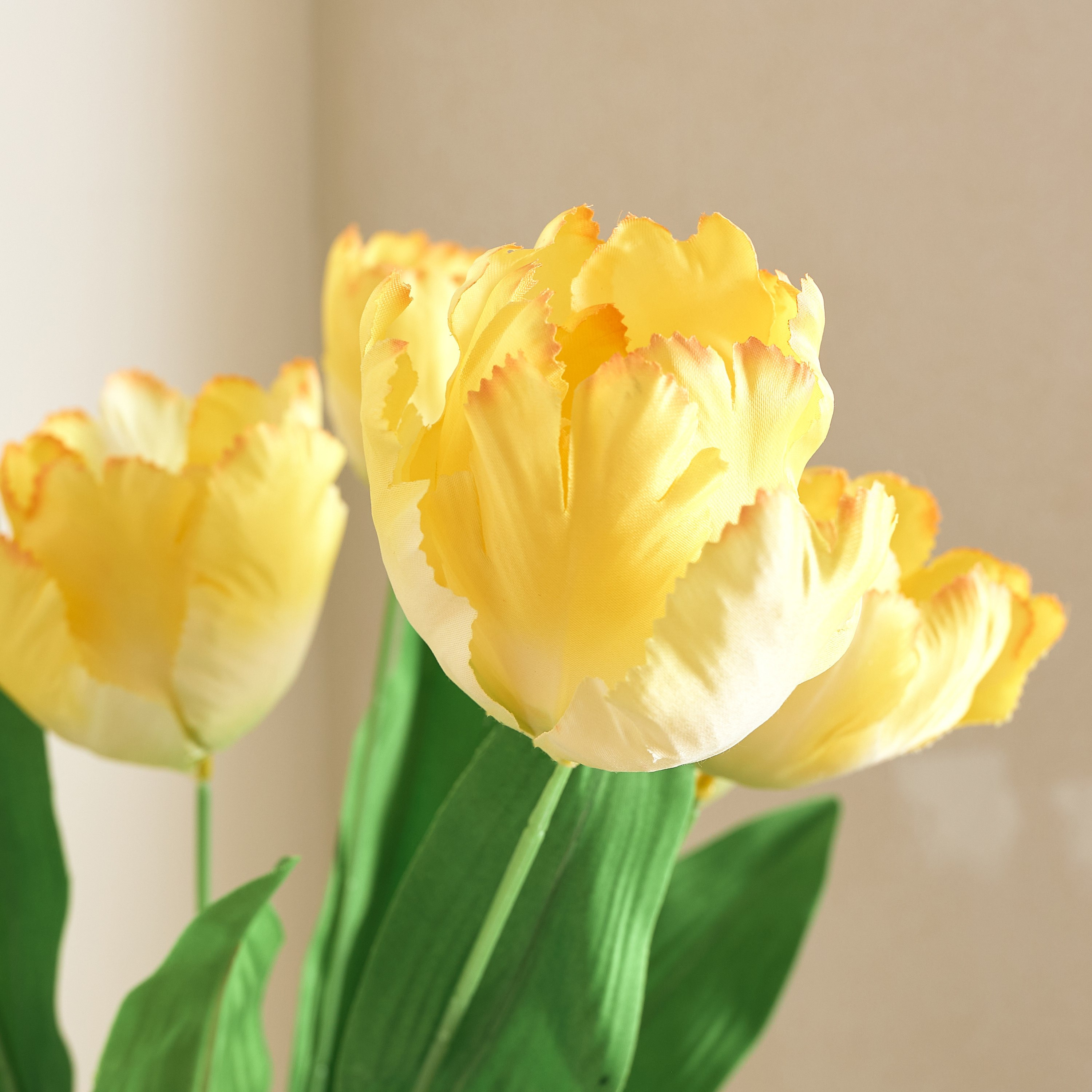 Floret Tulip Flower Bunch - 60 cm-hbxdecorandfurnishings-homeaccessories-artificialflowersandplants-image-6