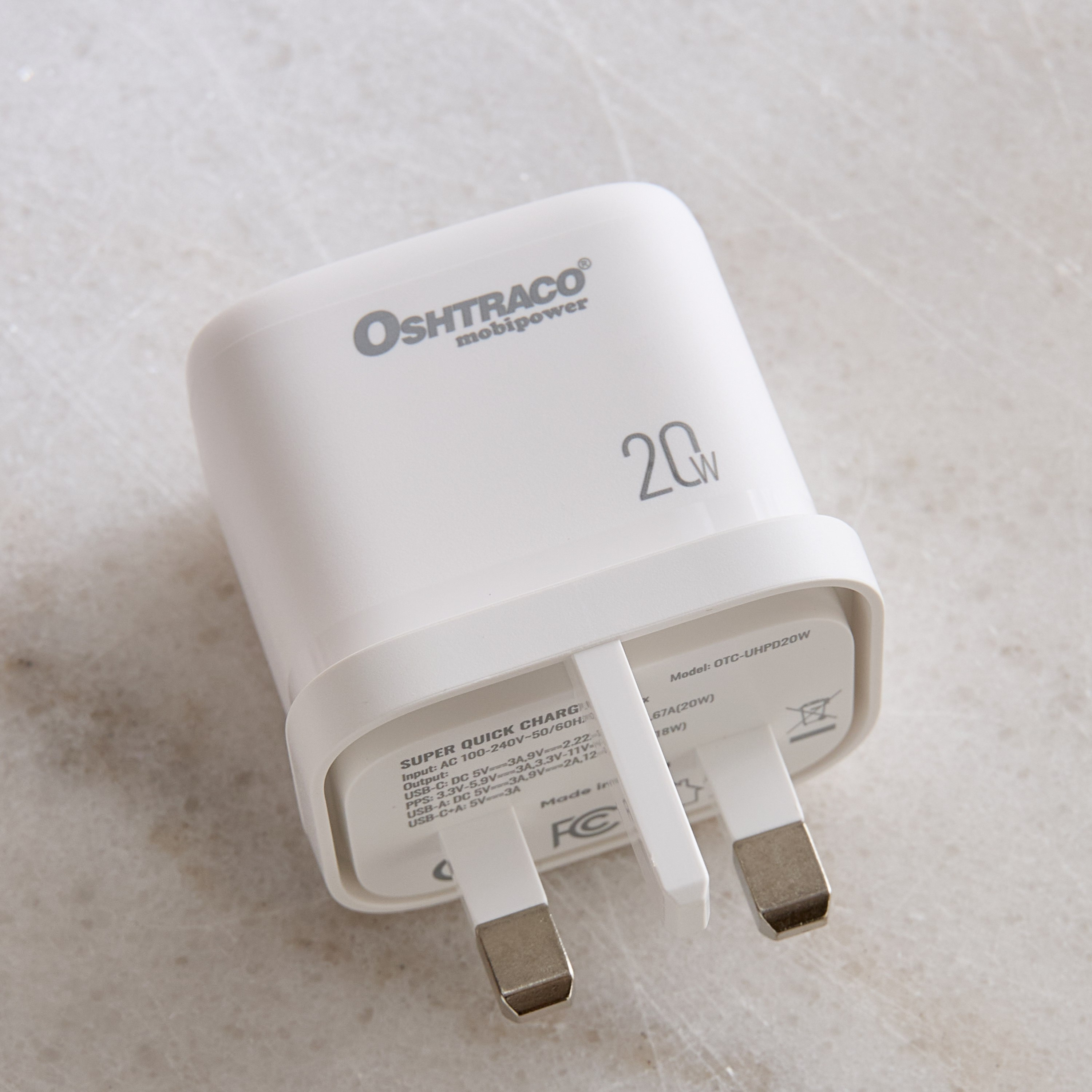 Oshtraco PD 20W USB-A and USB-C Wall Charger-hbxbedroom-lighting-lightingaccessories-image-2