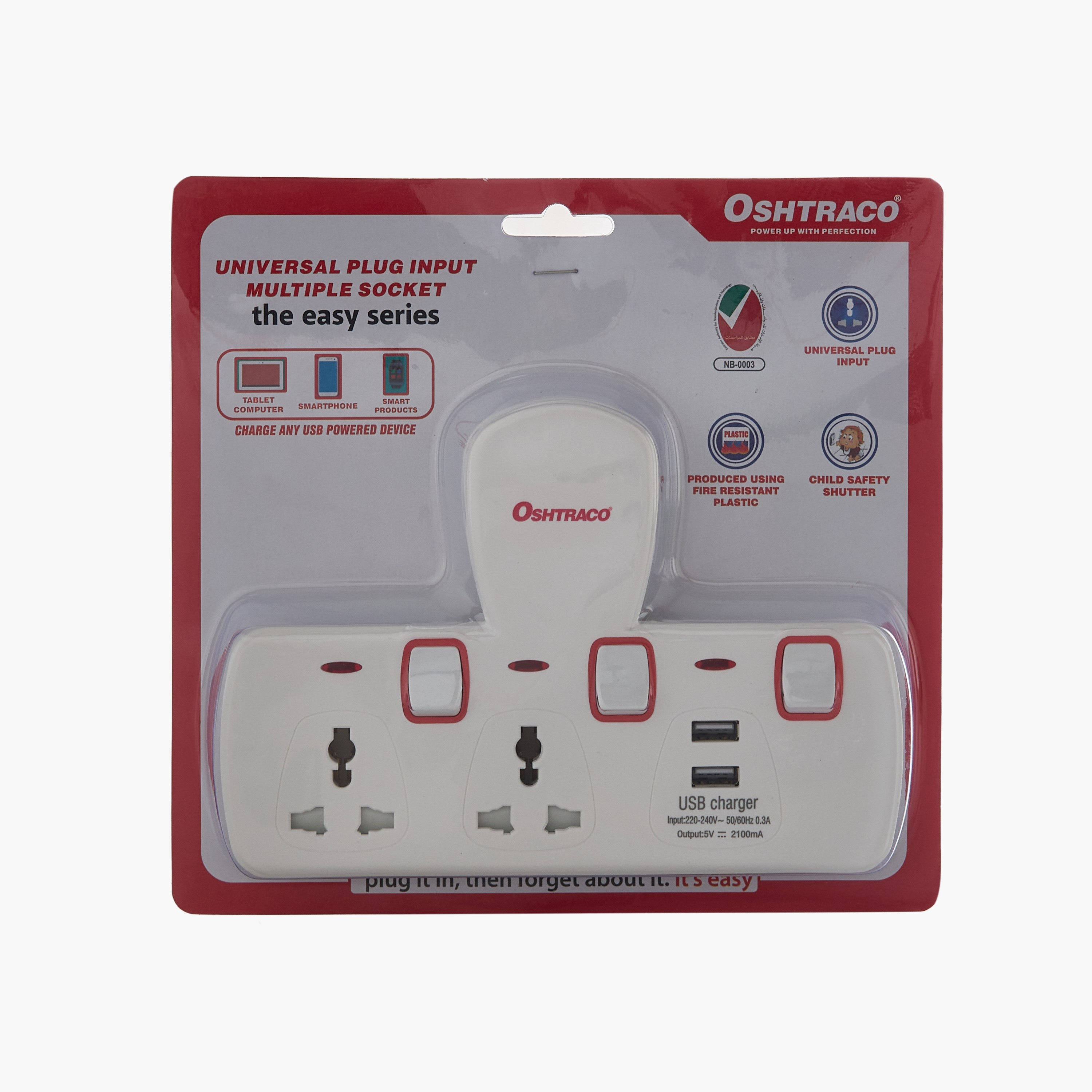 Oshtraco 2-Way Switch T-Socket with 2 USB-A Ports-hbxbedroom-lighting-lightingaccessories-image-5