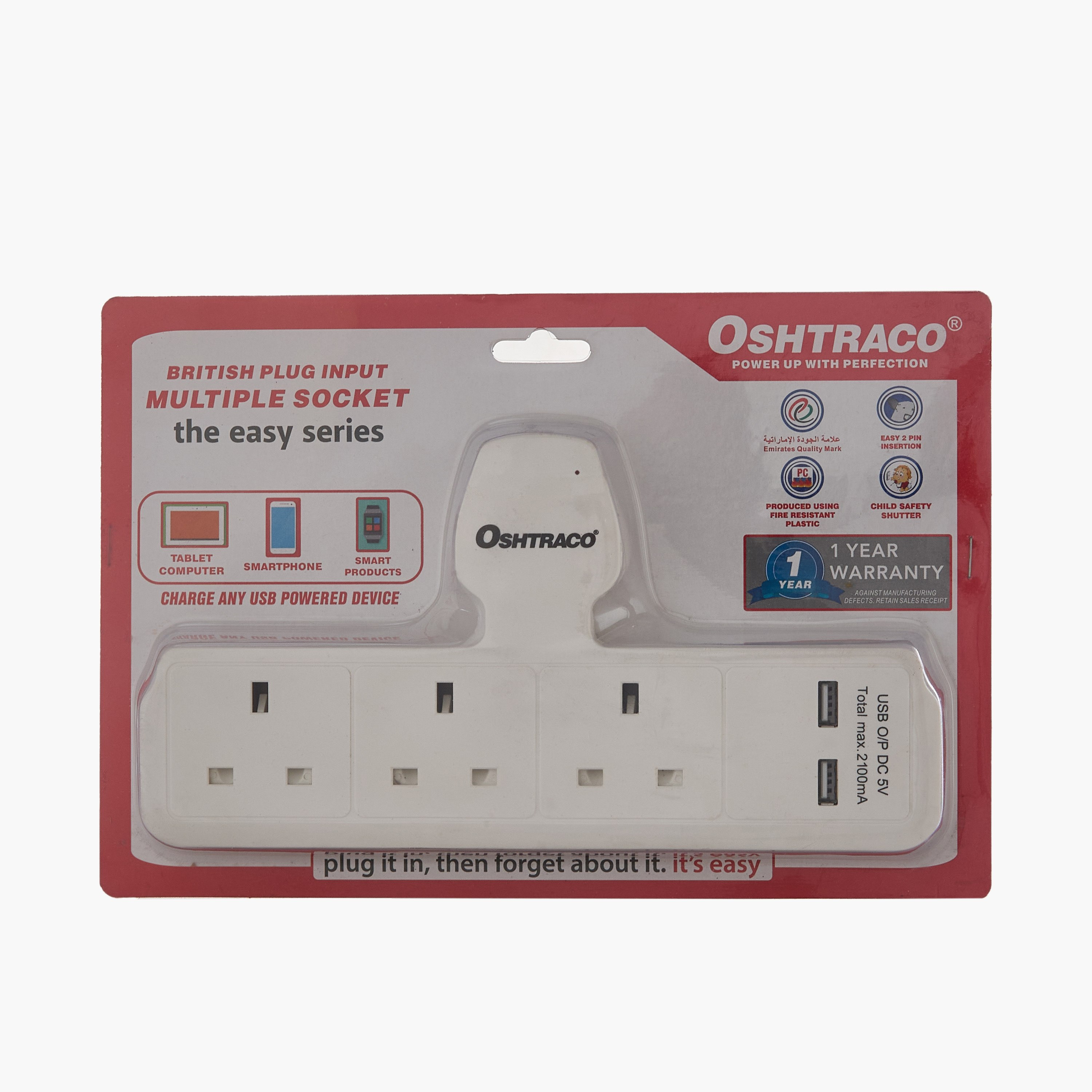 Oshtraco 3-Way T-Socket With 2 USB-A Charging Ports-hbxbedroom-lighting-lightingaccessories-image-5