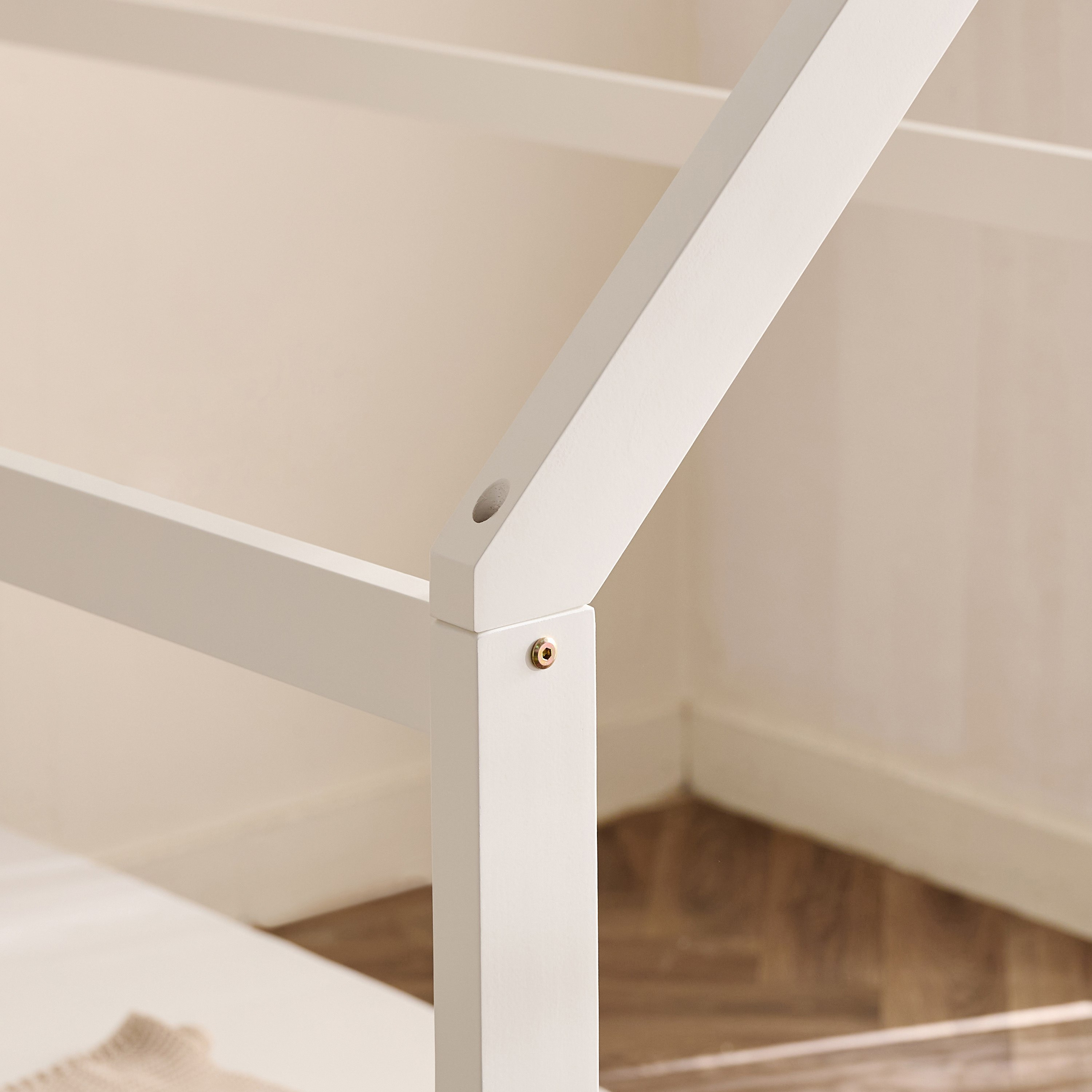 Movo Stova Vanilla Single House Bed - 90x200 cm-hbxfurniture-bedsandbedsets-beds-single-image-5