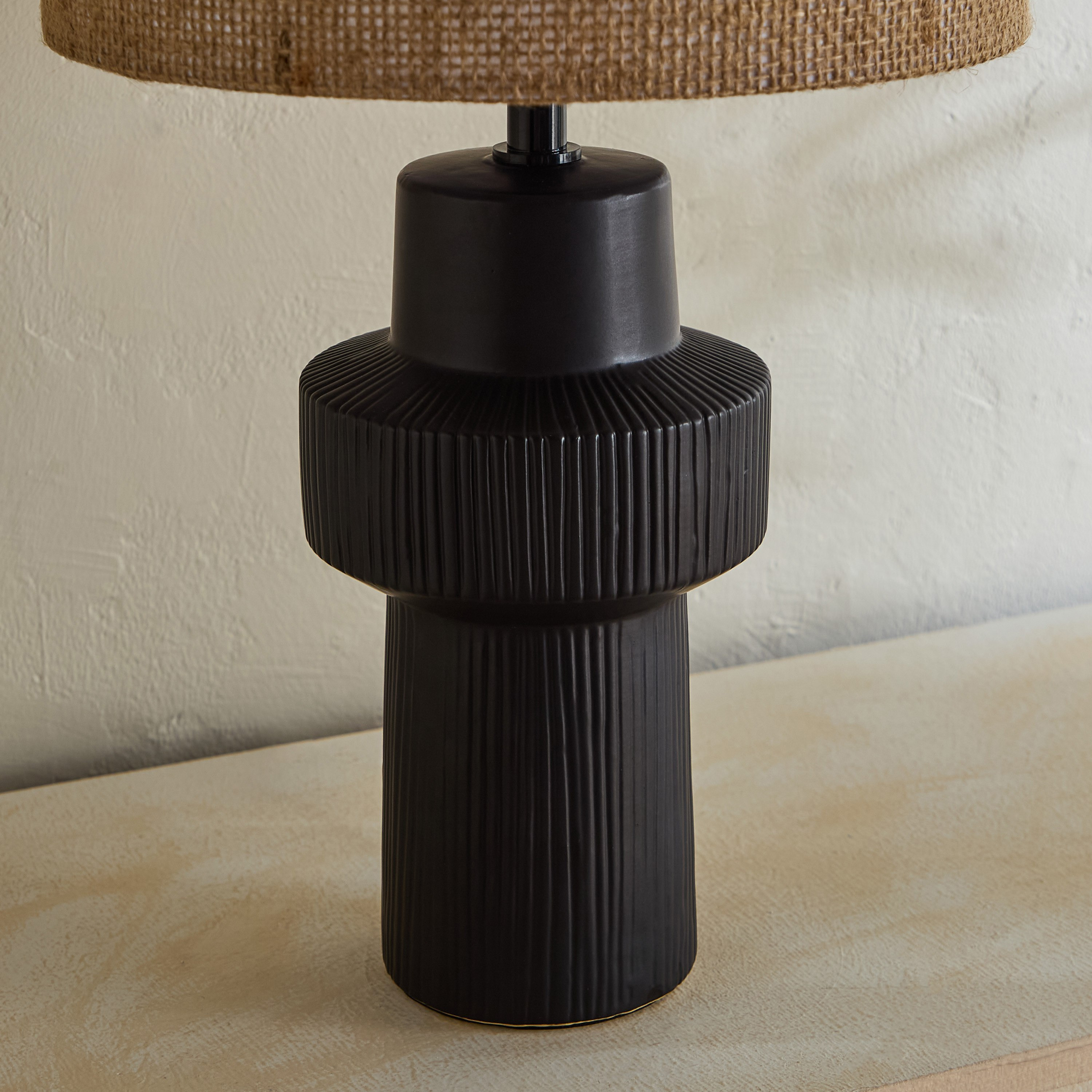 Emzie Table Lamp with Linen Shade - 43 cm-hbxlivingroom-lighting-tablelamps-image-9