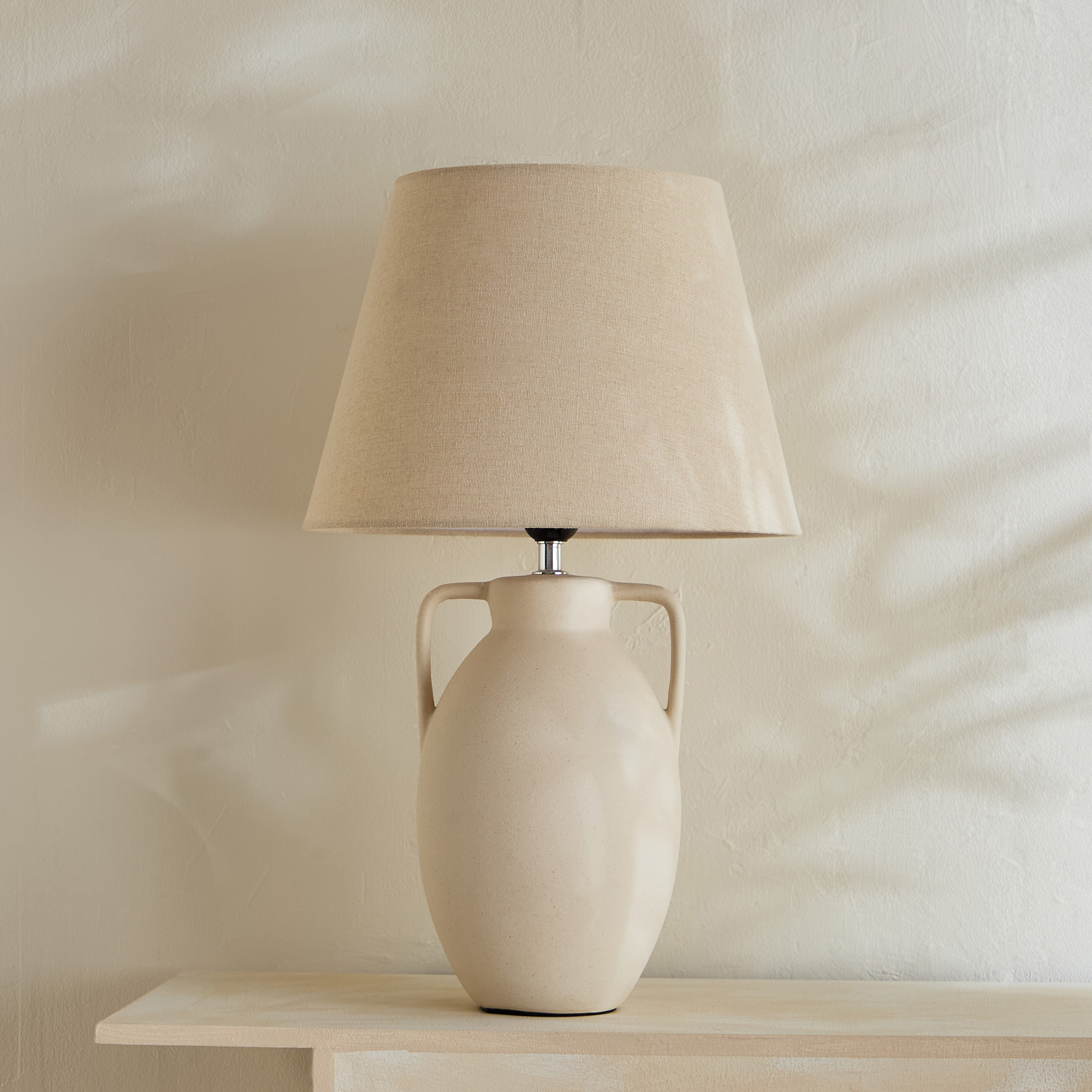 Emzie Table Lamp with Linen Lampshade - 52 cm-hbxlivingroom-lighting-tablelamps-image-6