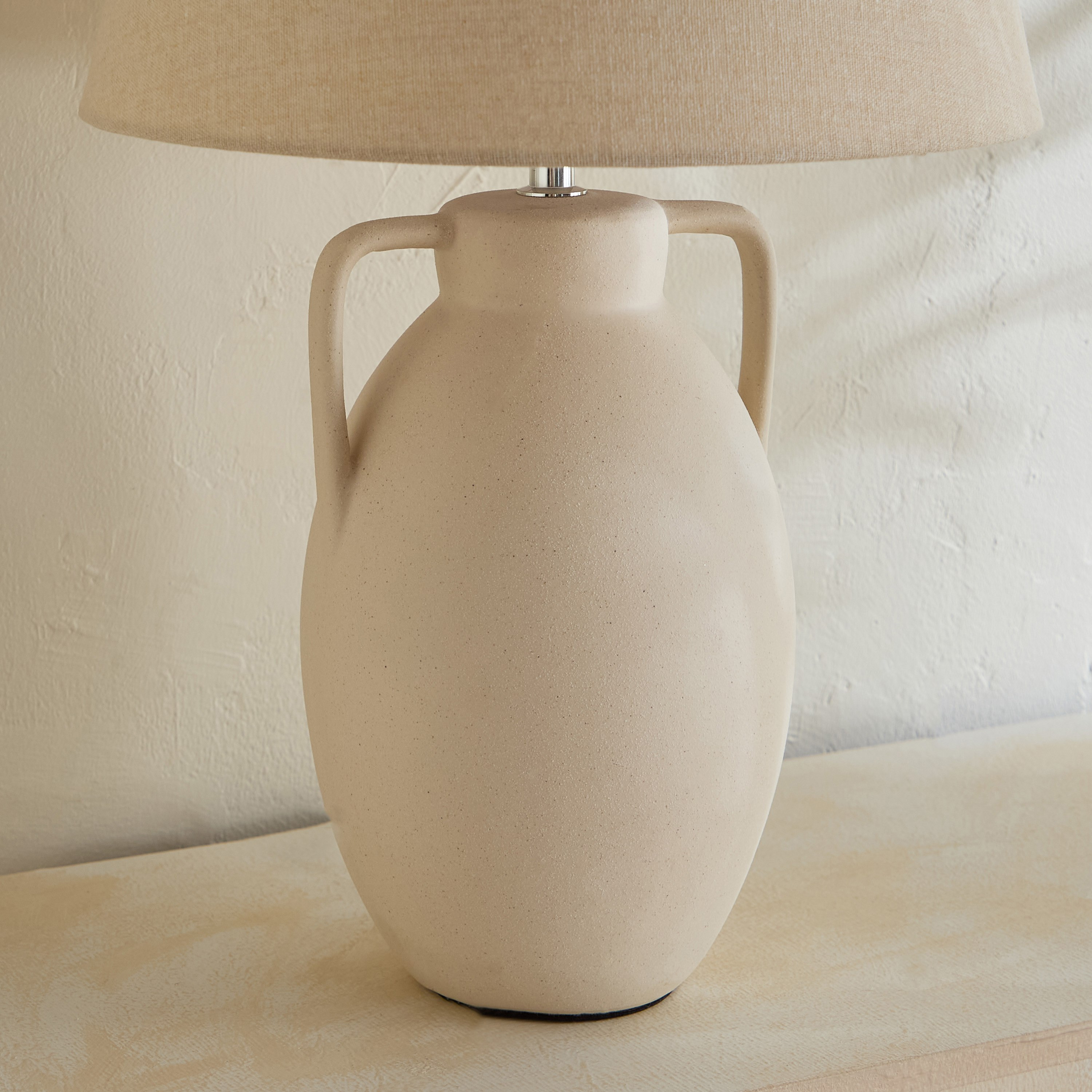 Emzie Table Lamp with Linen Lampshade - 52 cm-hbxlivingroom-lighting-tablelamps-image-9