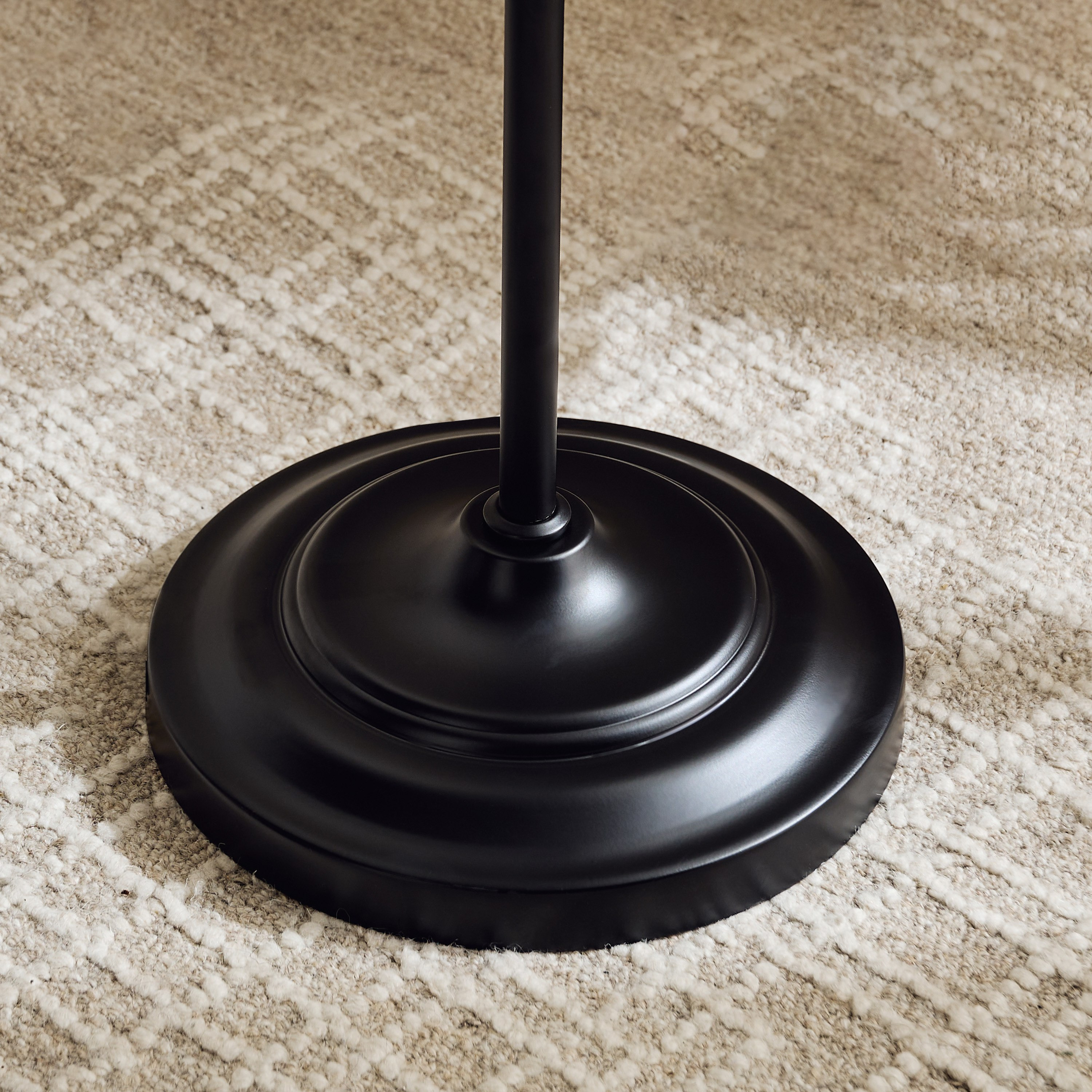 Zeston Metal Floor Lamp with Drum Shade - 158 cm-hbxhomeware-hbxdecorandfurnishings-image-5
