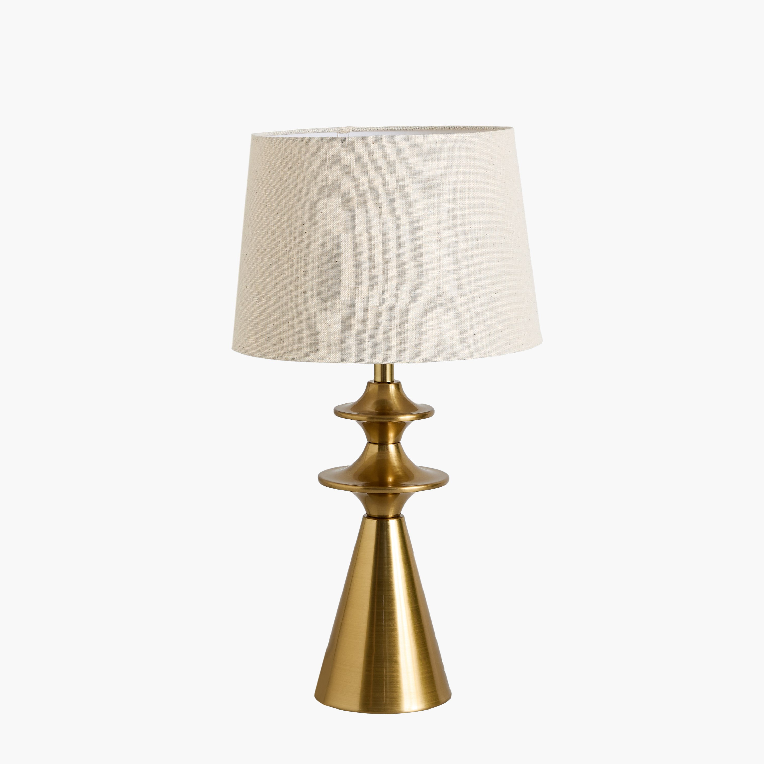 Zeston Metal Table Lamp with Linen Shade - 56 cm-hbxlivingroom-lighting-tablelamps-image-11