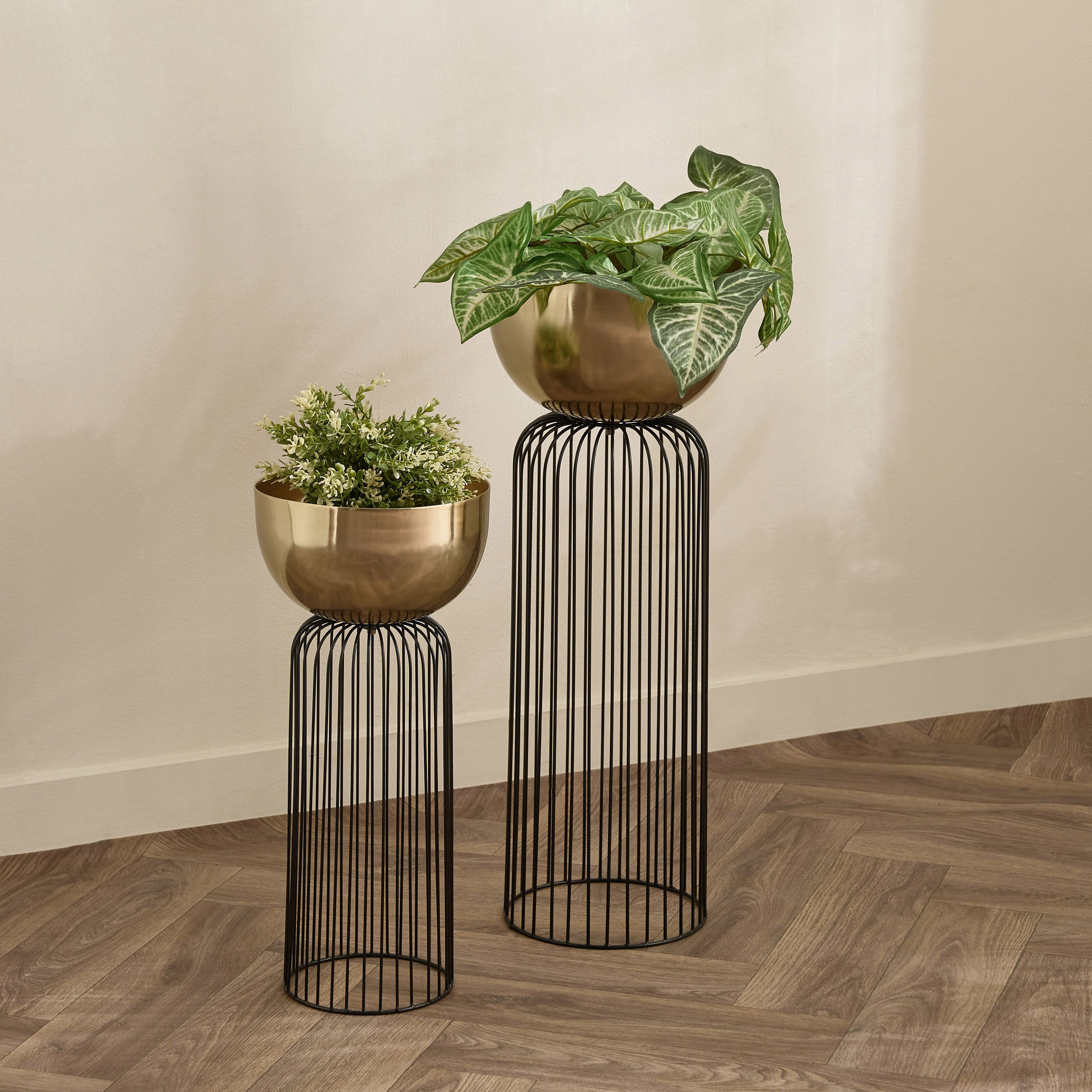 Vista Ace 2-Piece Premium Metal Planter Stand Set-hbxhomeware-hbxdecorandfurnishings-image-5