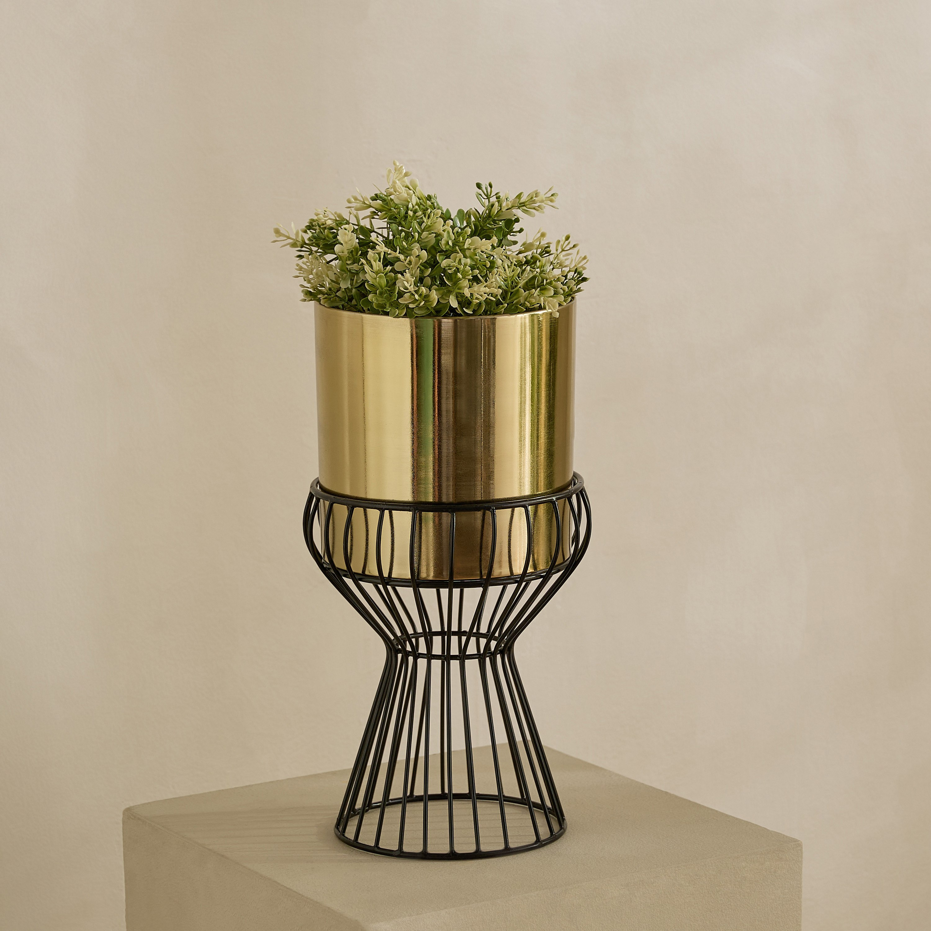 Vista-Ace Premium Metal Planter Stand- 16x33 cm-hbxhomeware-hbxdecorandfurnishings-image-5