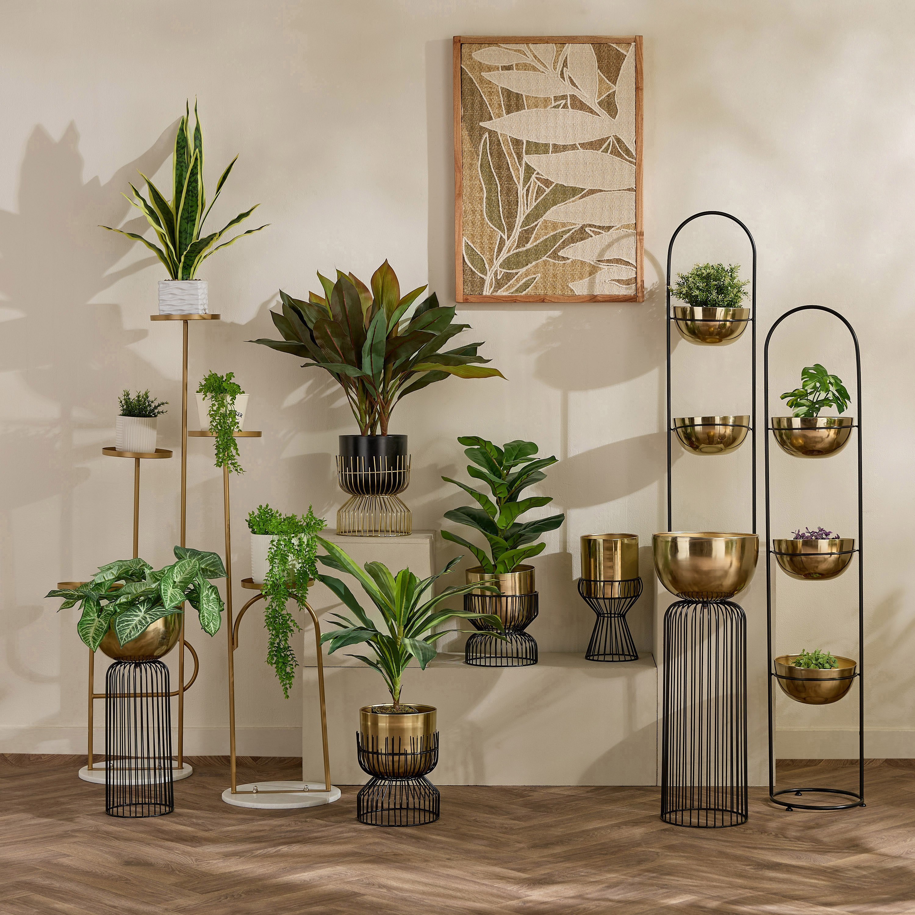 Vista Ace Premium Metal Planter Stand - 18x25 cm-hbxhomeware-hbxdecorandfurnishings-image-8