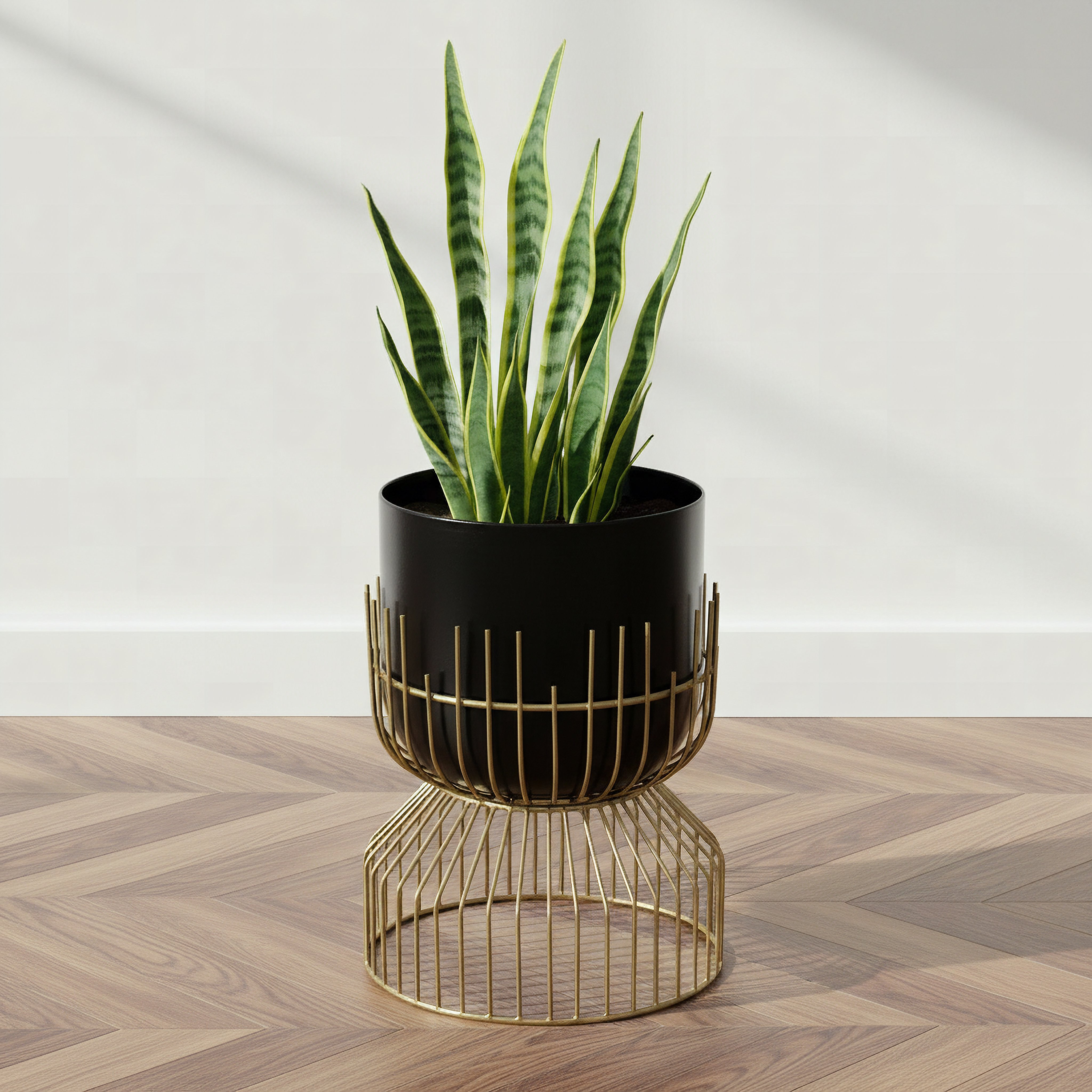 Vista-Ace Premium Metal Planter Stand - 18x25 cm-hbxhomeware-hbxdecorandfurnishings-image-1