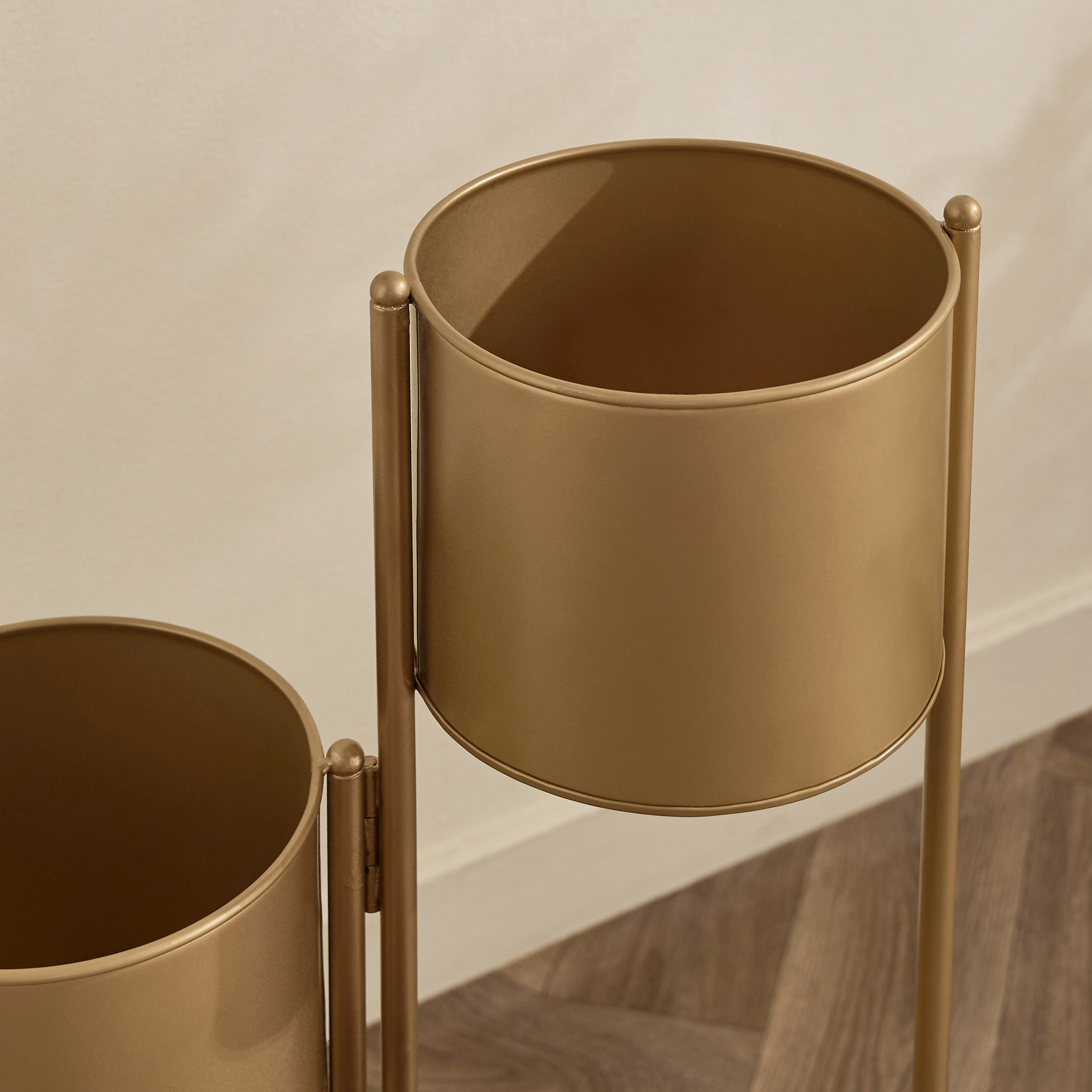 Vista Ace Premium Metal Foldable Planter Stand - 21x21x71 cm-hbxhomeware-hbxdecorandfurnishings-image-7