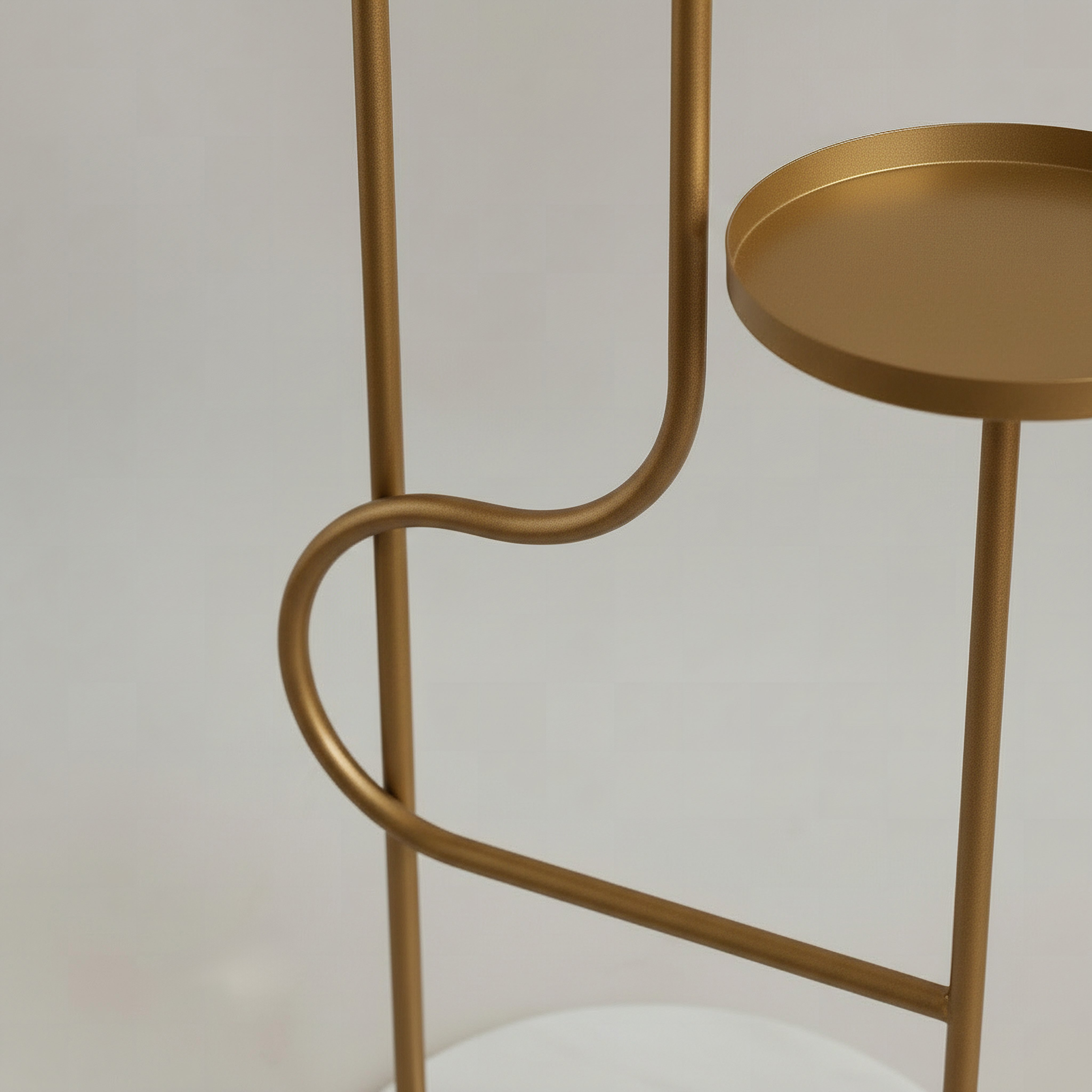 Vista-Ace 3-Tier Premium Metal Planter Stand with Marble Base - 40x120 cm-hbxhomeware-hbxdecorandfurnishings-image-3