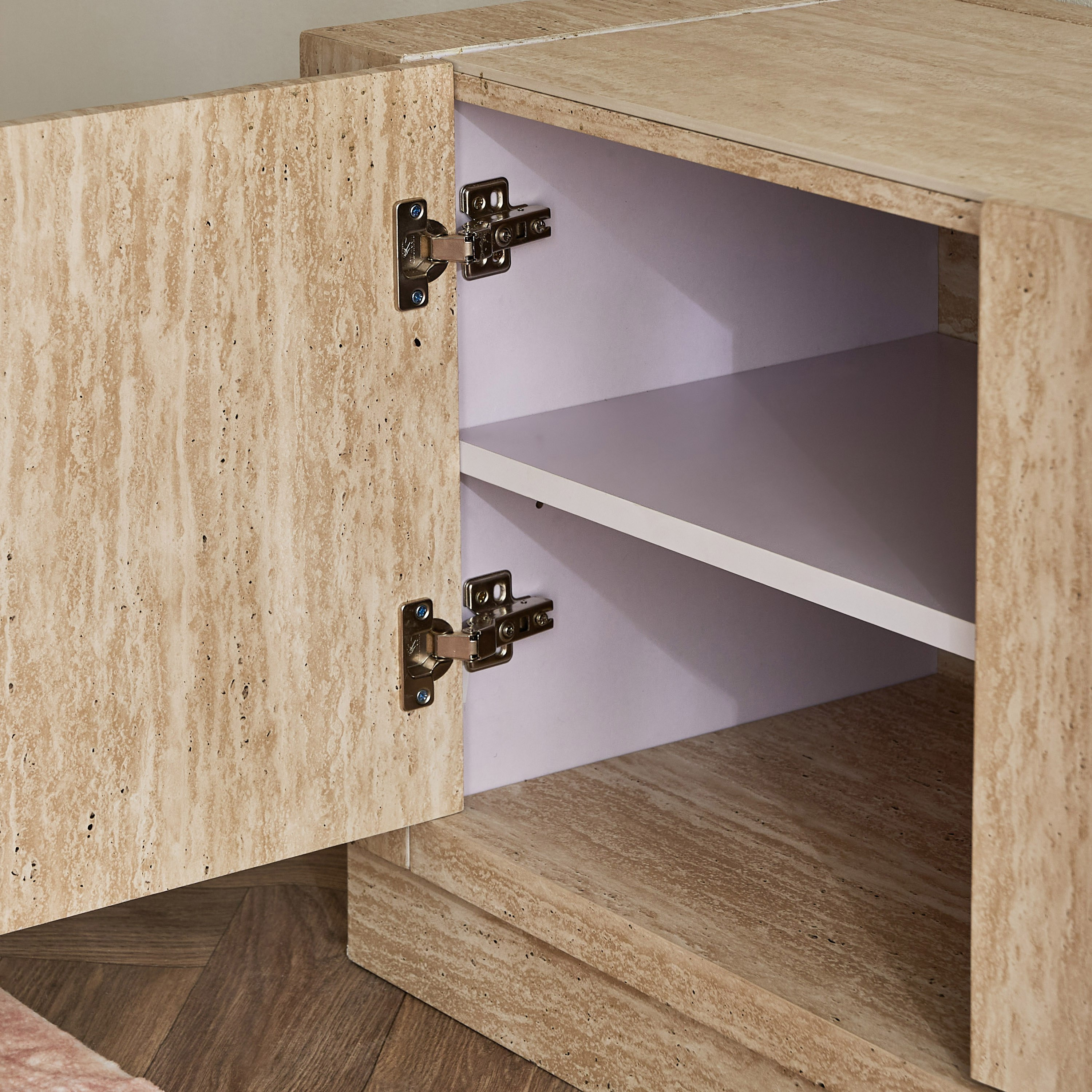 Scallop 2 Meter Sintered Stone Top TV Unit for TVs up to 80 inches-hbxlivingroom-mediaunitsandstorage-tvunits-image-7