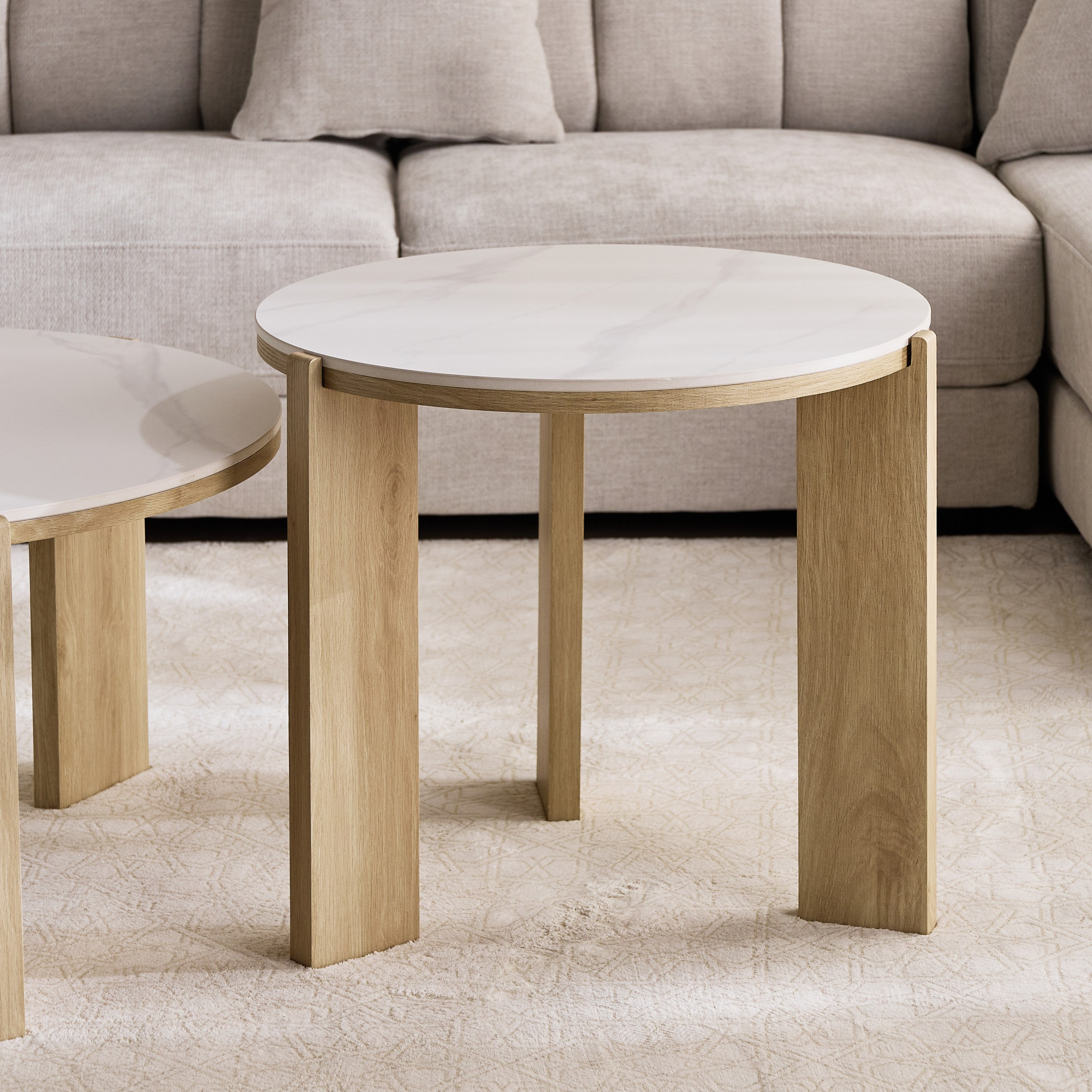 طقم طاولات قهوة بسطح من الحجر الملبد قطعتين من موفو رايا-hbxlivingroom-tablesandstands-coffeetables-image-5