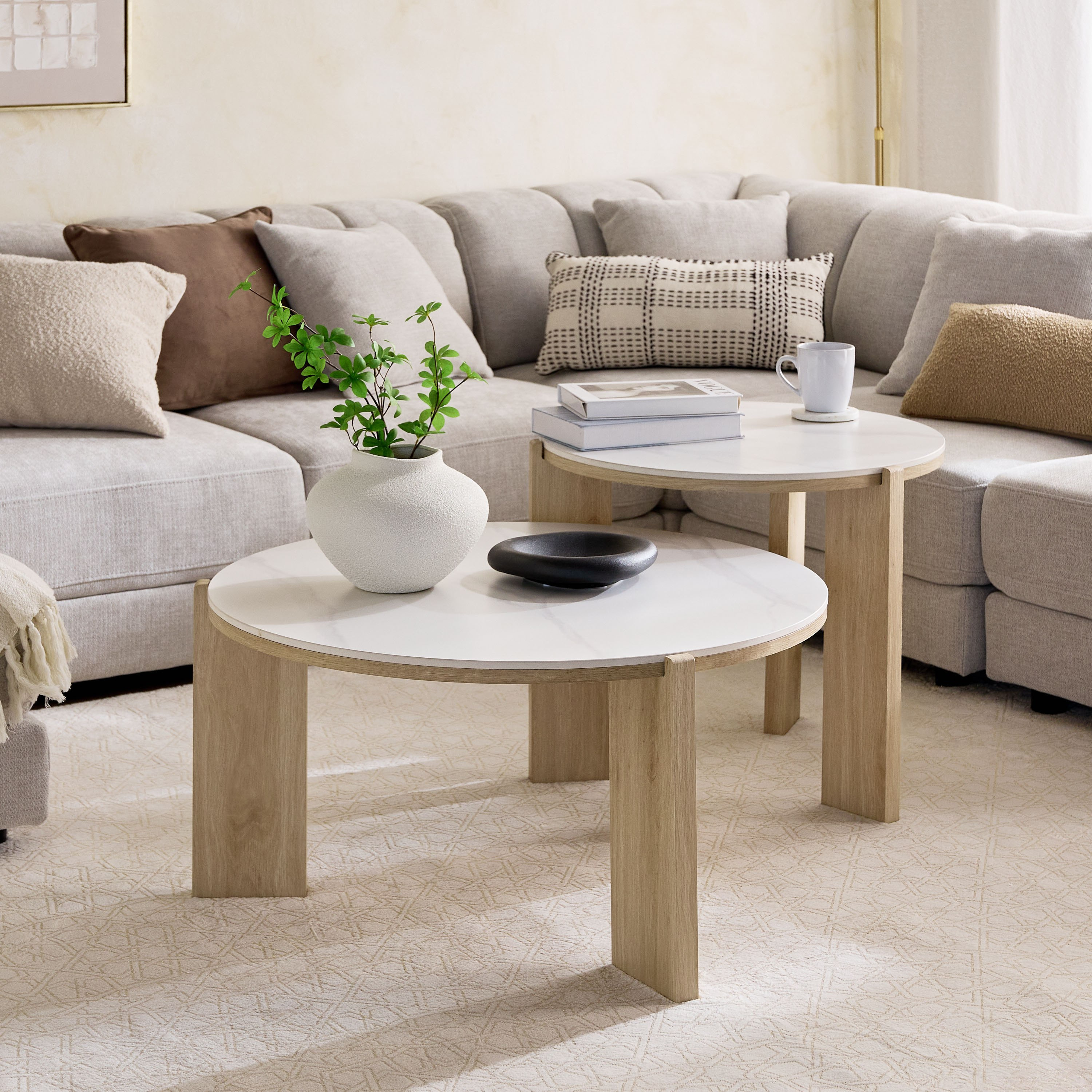 طقم طاولات قهوة بسطح من الحجر الملبد قطعتين من موفو رايا-hbxlivingroom-tablesandstands-coffeetables-image-7