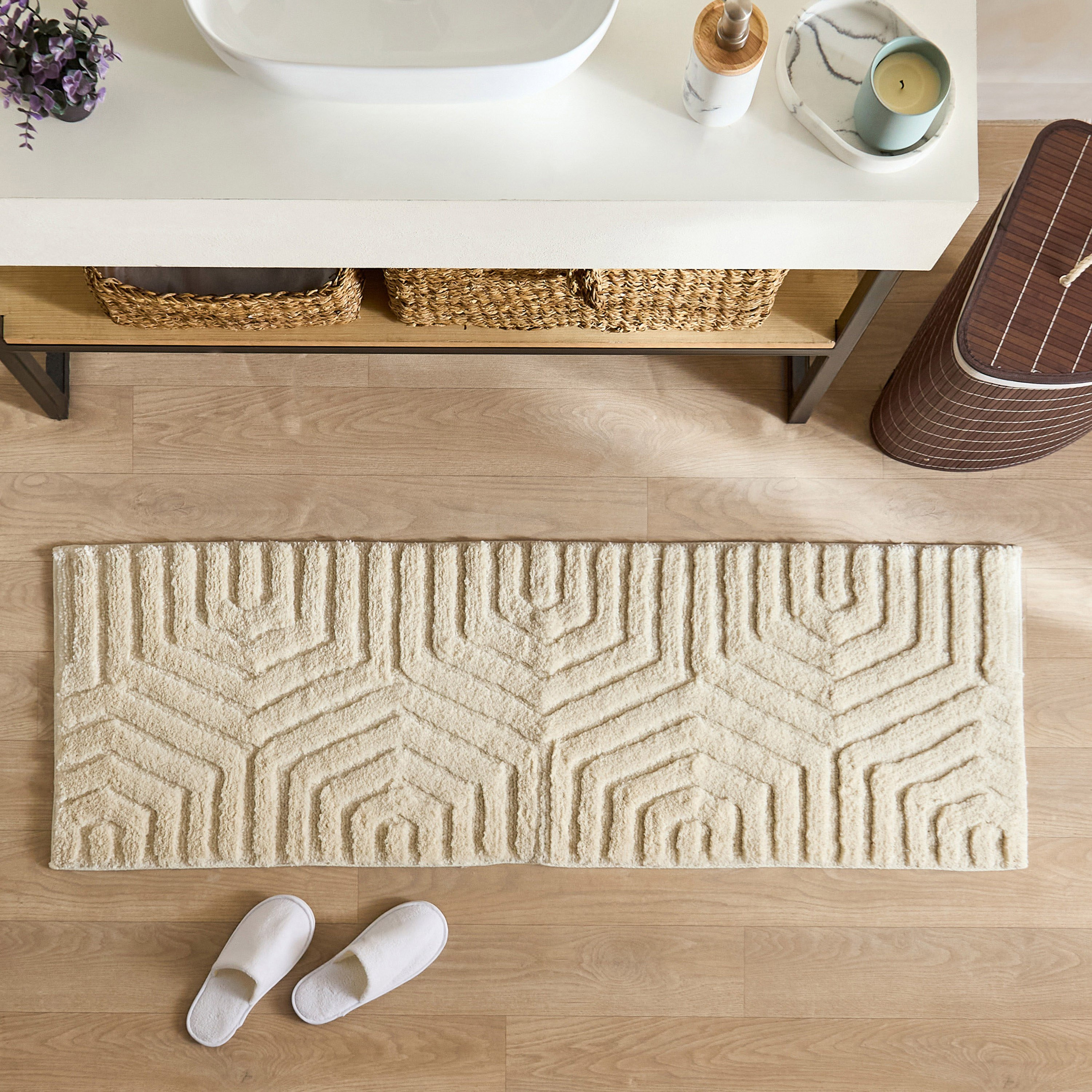 Microbliss Microfibre Bath Mat - 50x150 cm-hbxbedroom-floorcoverings-bathmats-image-5