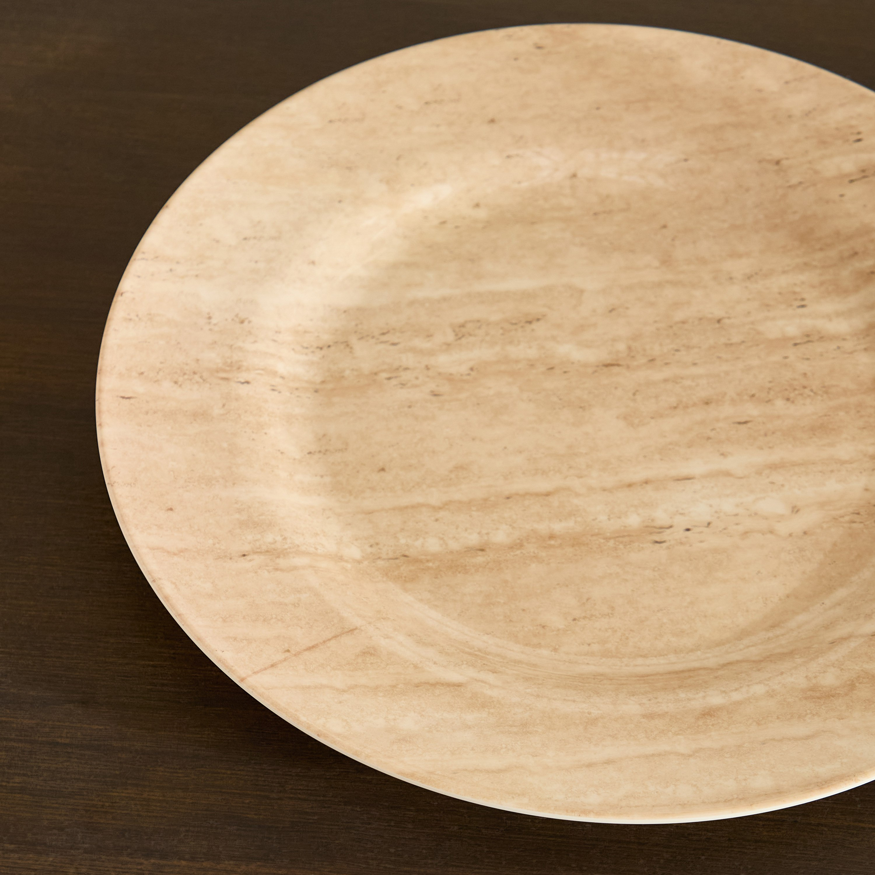 Travertine Dinner Plate - 26.7 cm-hbxdecorandfurnishings-tabletop-crockery-image-3