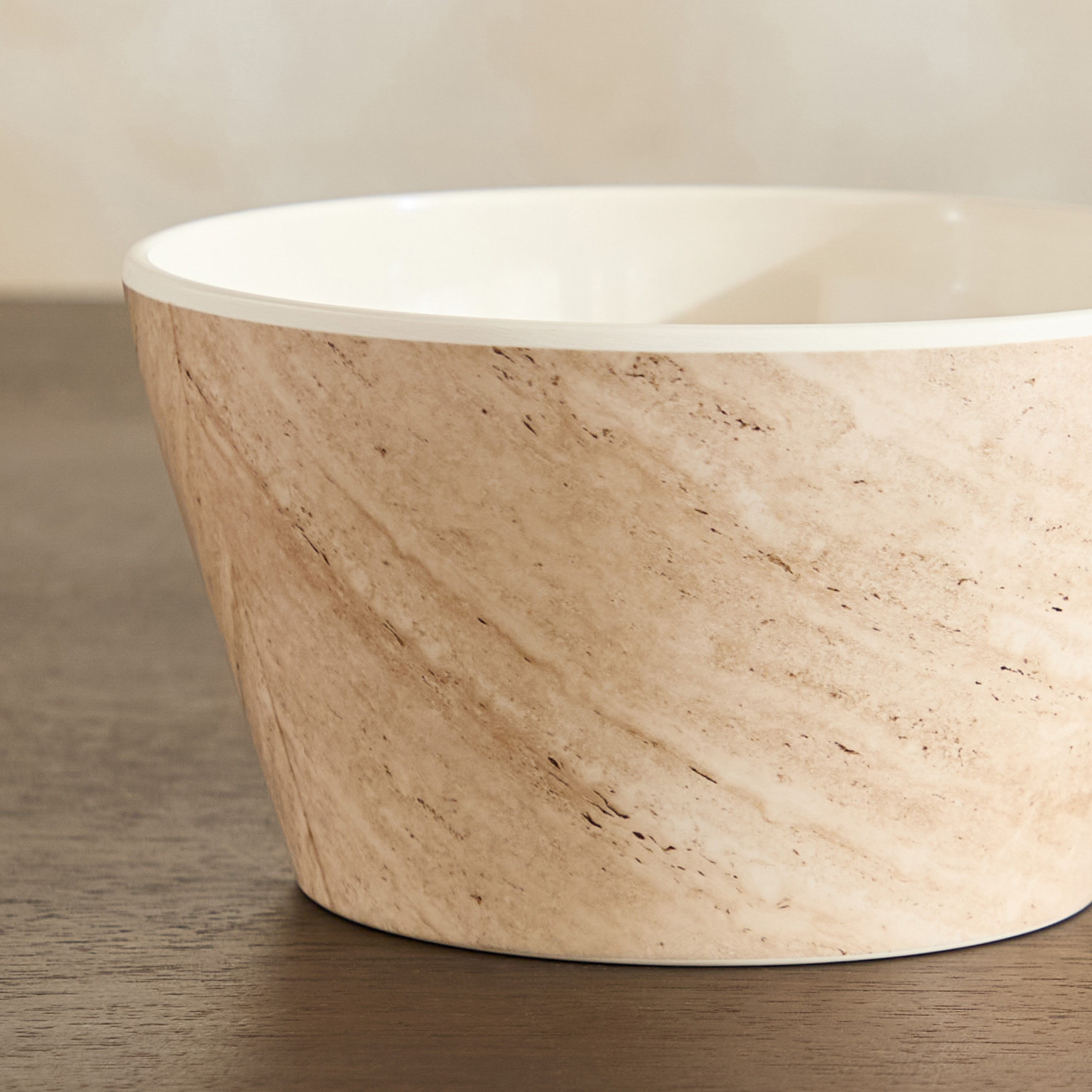 وعاء حبوب من ترافرتين - 14 سم-hbxdecorandfurnishings-tabletop-crockery-image-3