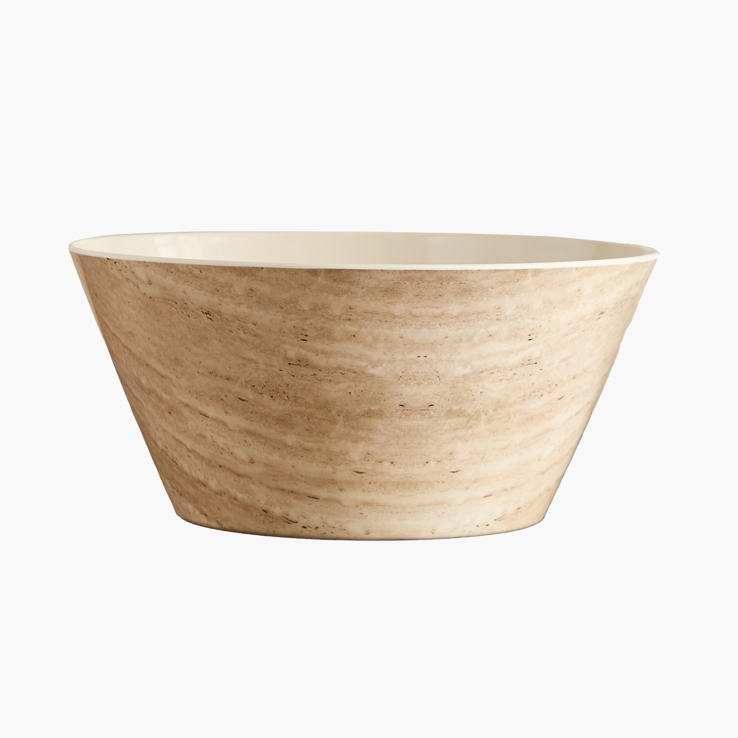 وعاء تقديم ترافيرتين - 25 سم-hbxdecorandfurnishings-tabletop-crockery-image-5