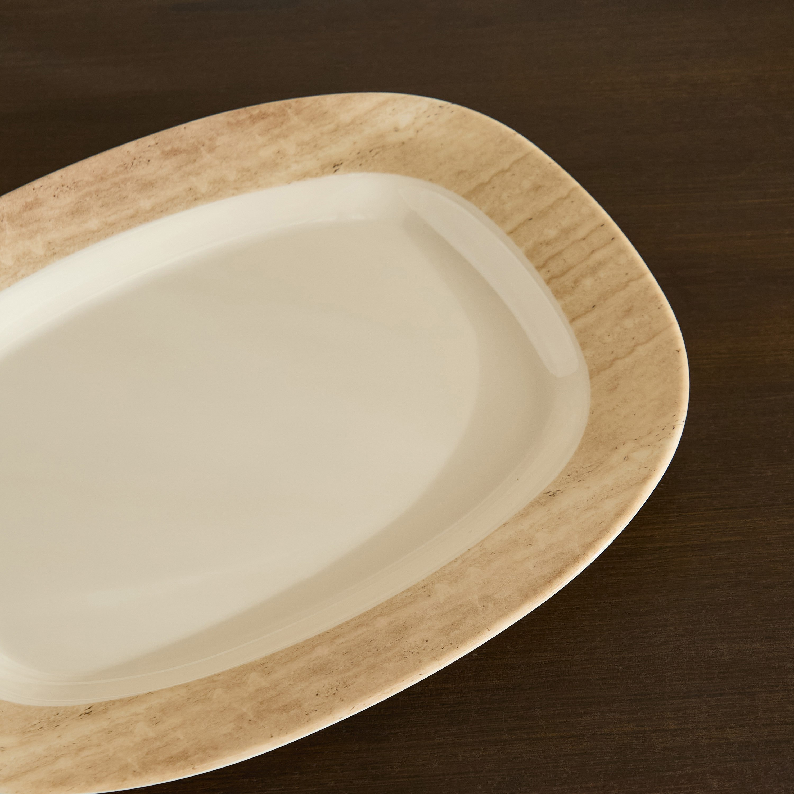 صحن تقديم من ترافرتين - 30 سم-hbxdecorandfurnishings-tabletop-serveware-image-3