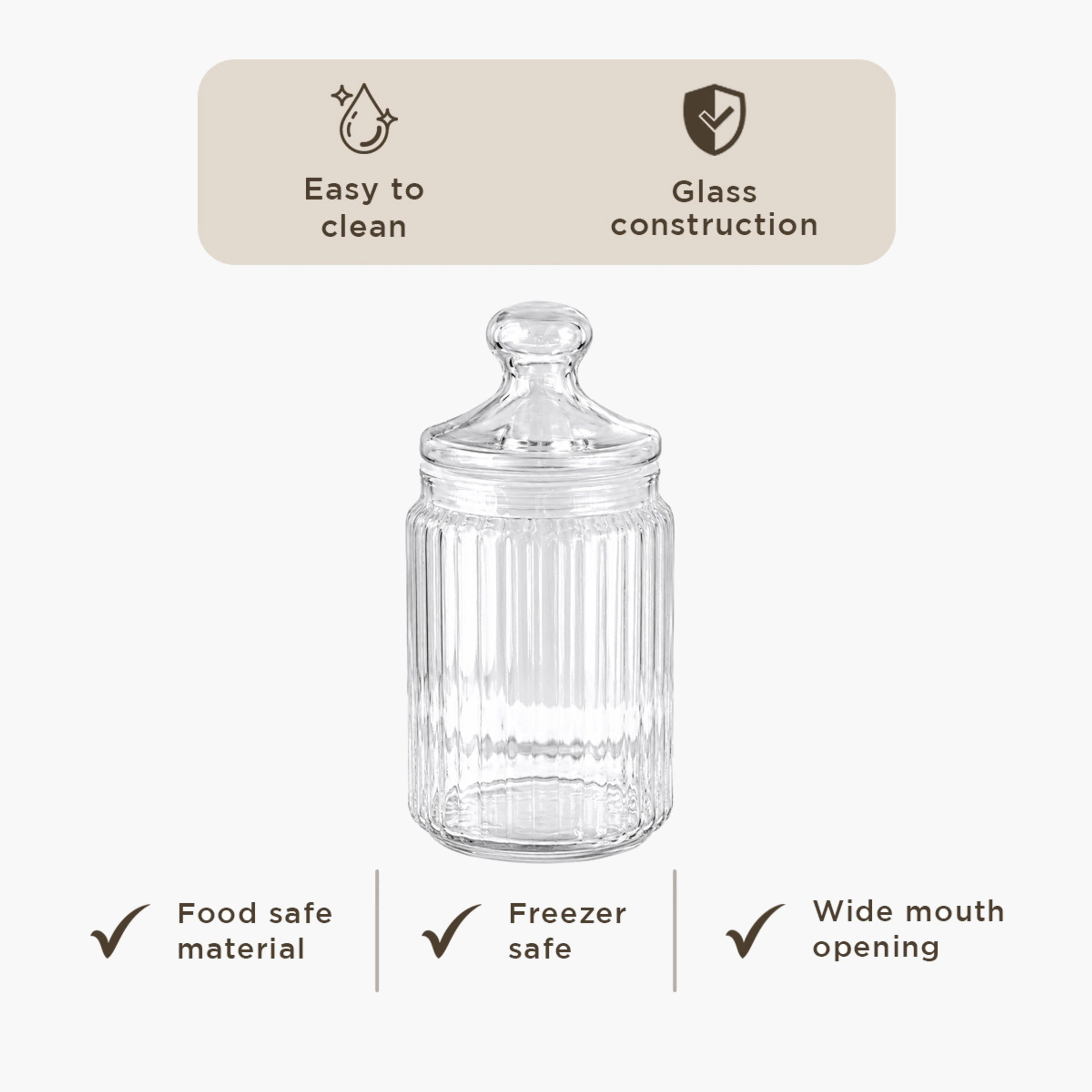 جرة زجاج مخططة بوت كلوب من لومينارك - 1000 مل-hbxhomeware-hbxkitchen-image-9