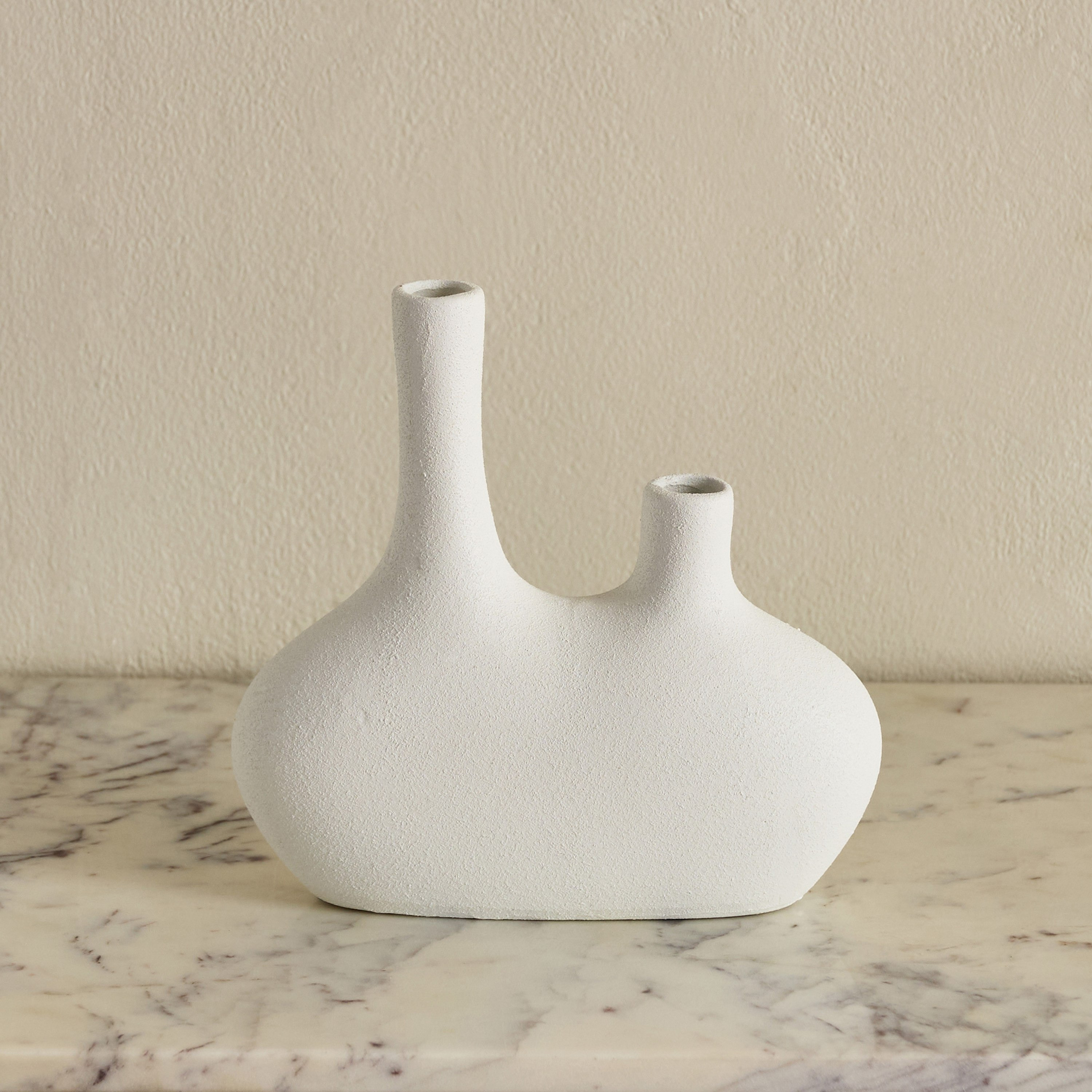 Audrey Eden Decorative Ceramic Vase - 21x7x21 cm-hbxbedroom-decorandaccessories-vases-image-6