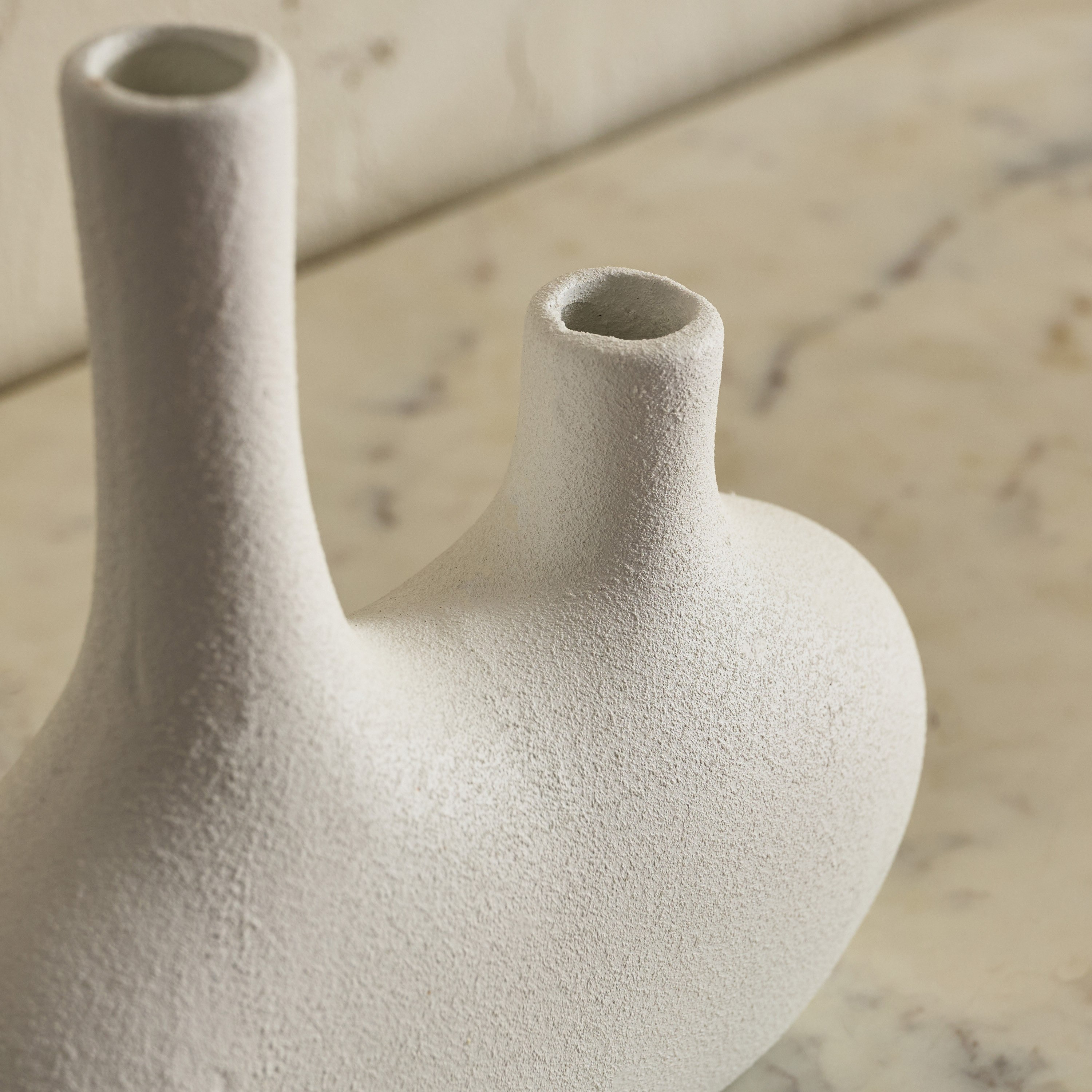 Audrey Eden Decorative Ceramic Vase - 21x7x21 cm-hbxbedroom-decorandaccessories-vases-image-7