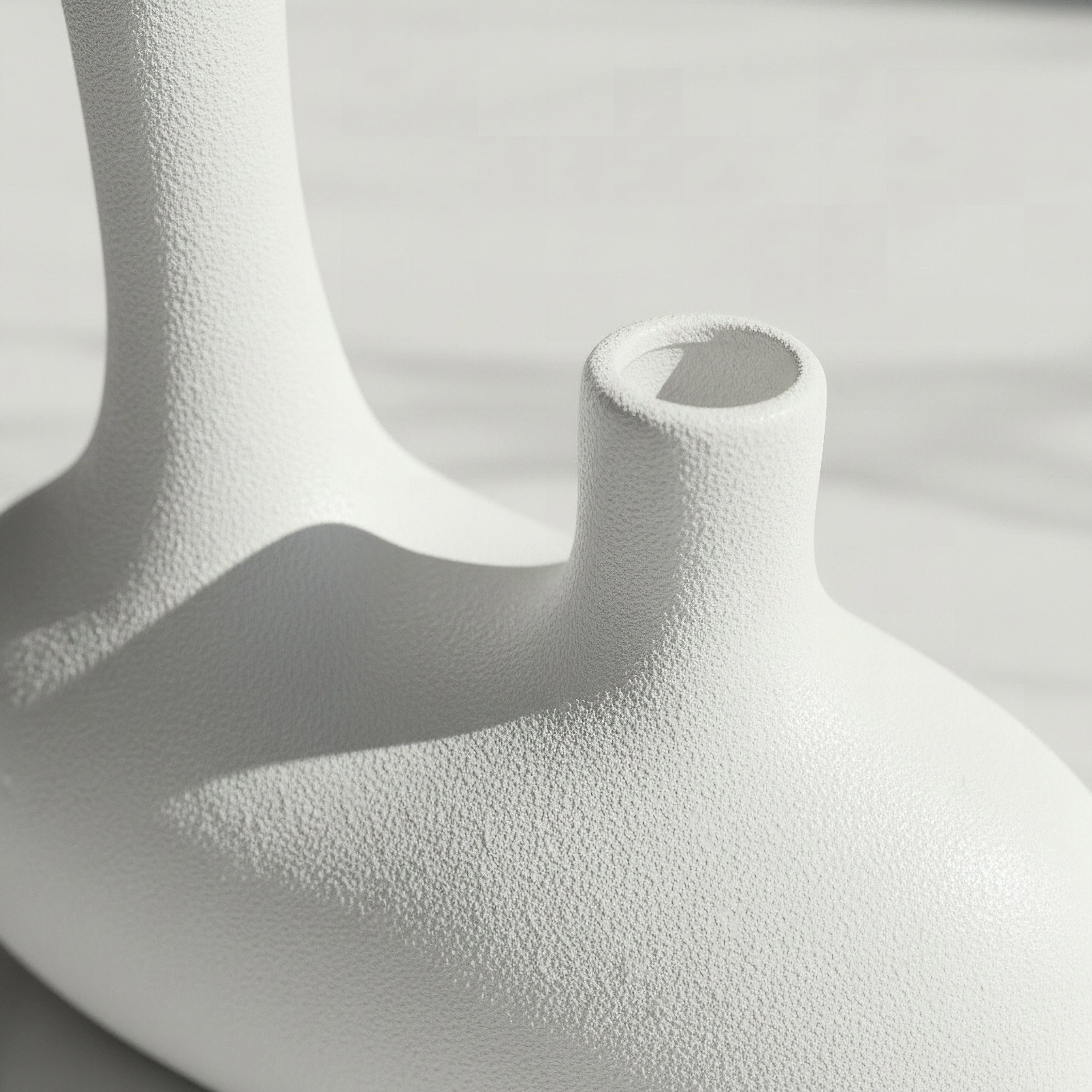 Audrey Eden Decorative Ceramic Vase - 21x7x21 cm-hbxbedroom-decorandaccessories-vases-image-2