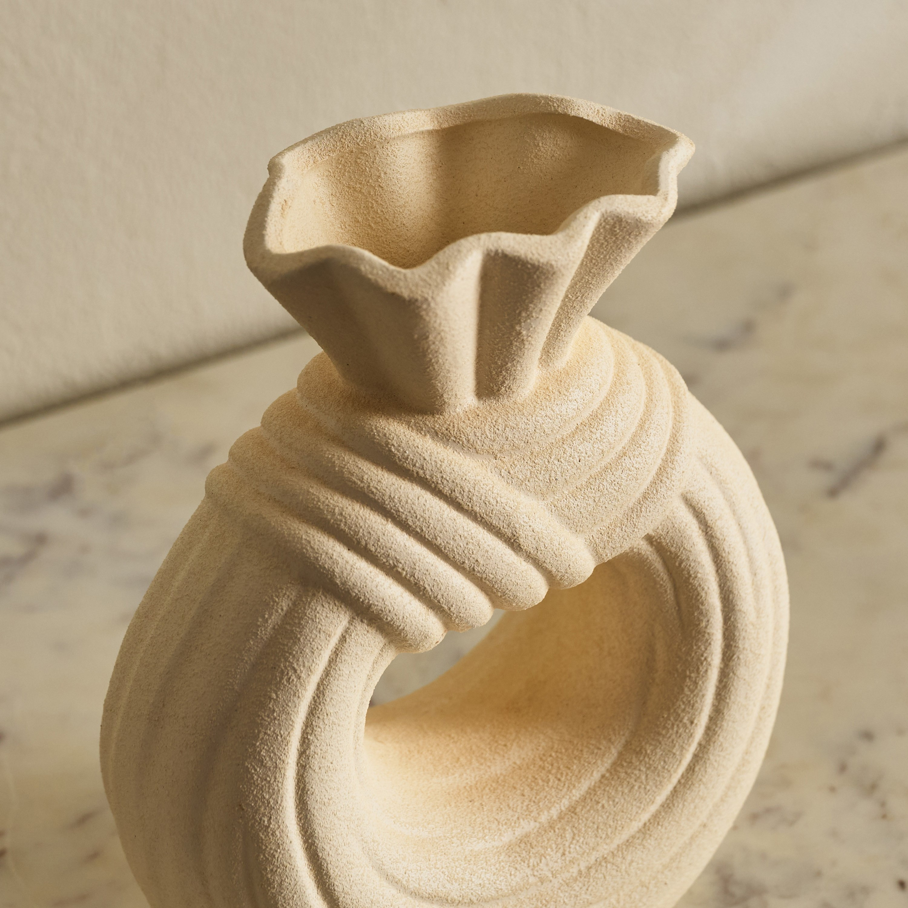 Audrey Eden Decorative Ceramic Vase - 17x7.5x18 cm-hbxbedroom-decorandaccessories-vases-image-7