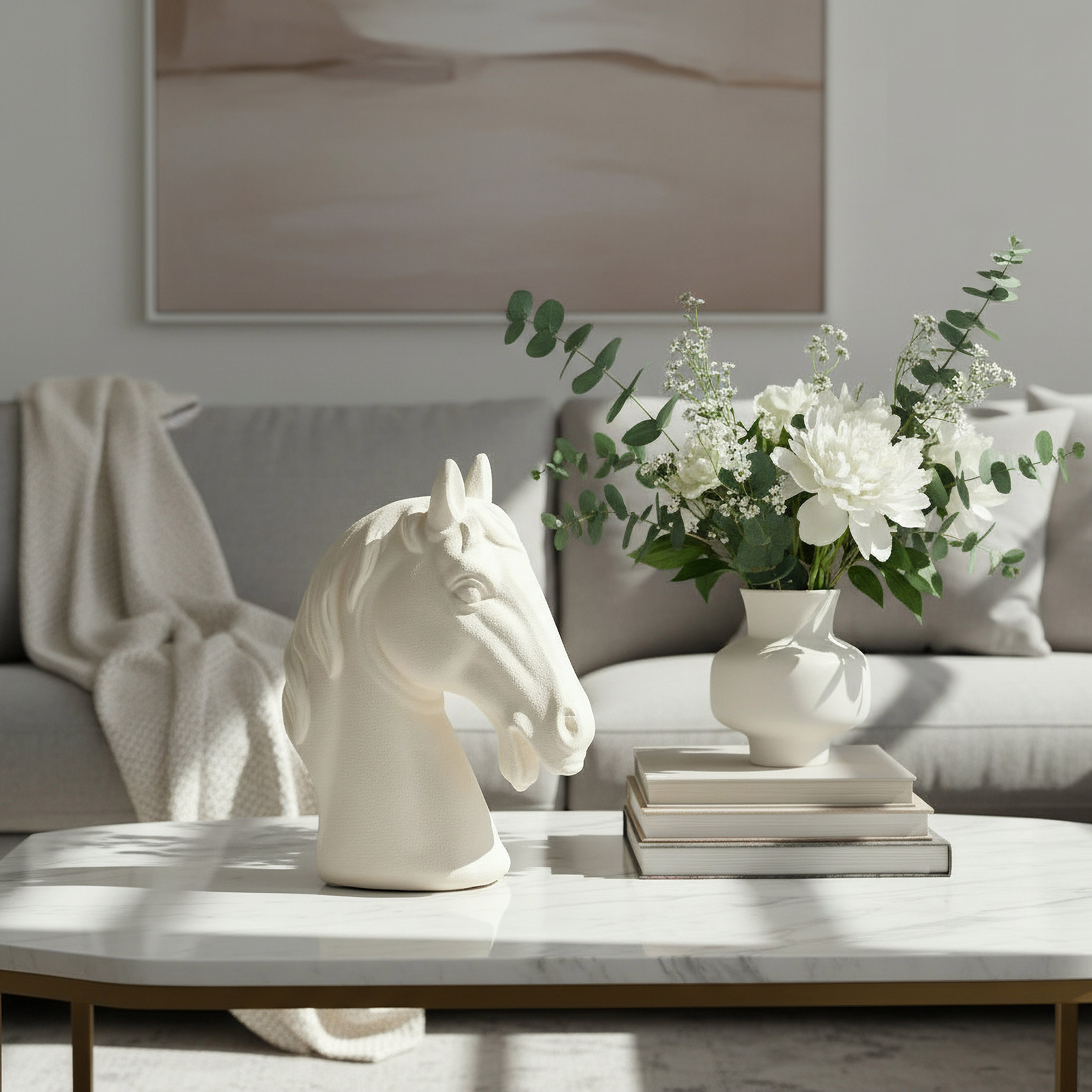 تمثال حصان سيراميك من أودري إيدن - 18x8.5x23.5 سم-hbxhomeware-homedecor-figurinesandornaments-image-4