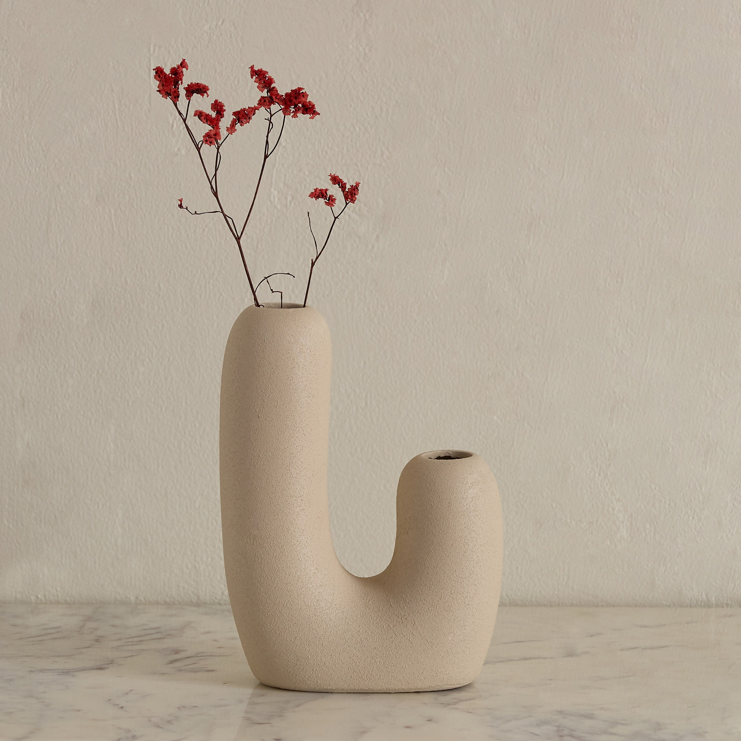 Audrey Eden Decorative Ceramic Vase - 17x7x22.5 cm-hbxbedroom-decorandaccessories-vases-image-5