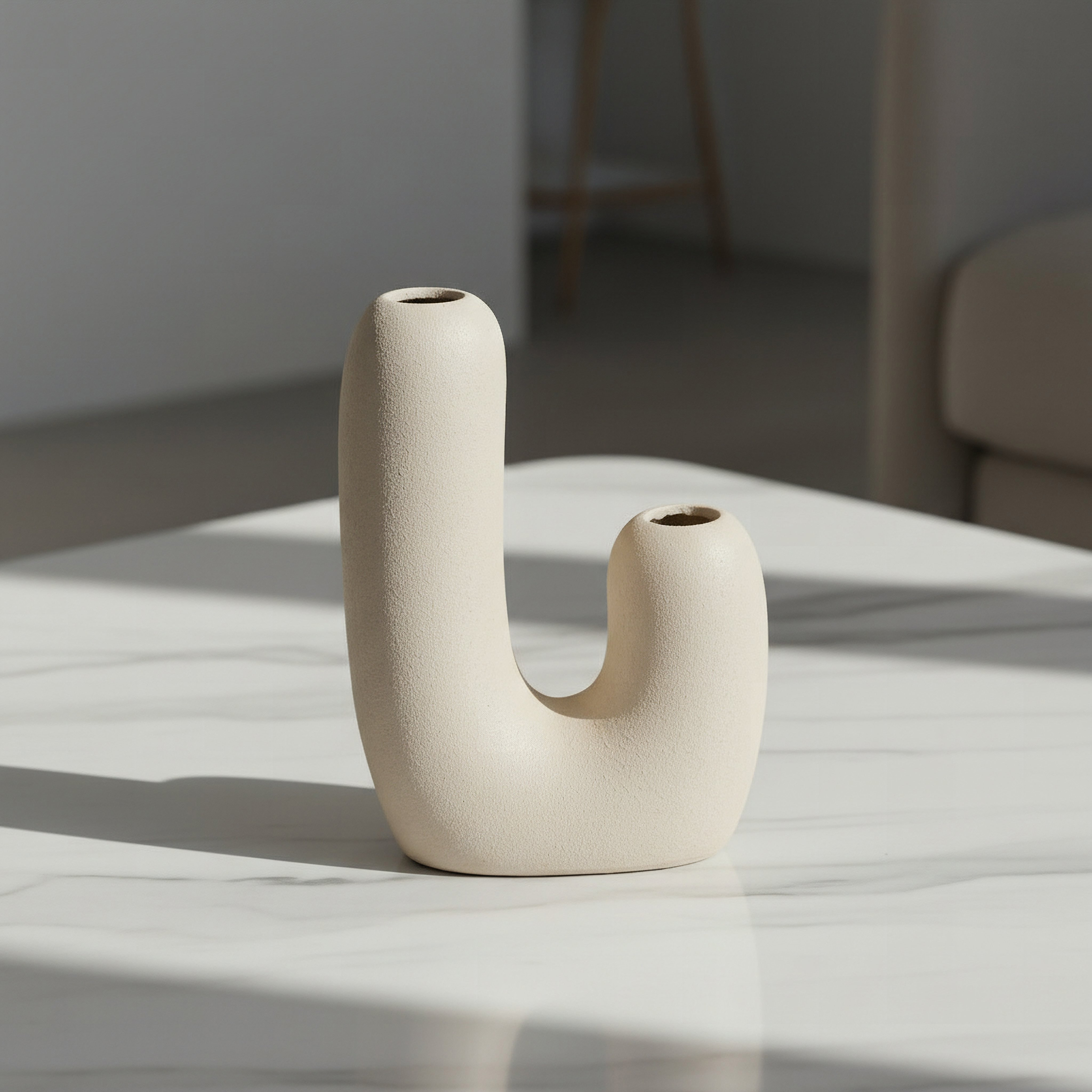 Audrey Eden Decorative Ceramic Vase - 17x7x22.5 cm-hbxbedroom-decorandaccessories-vases-image-1