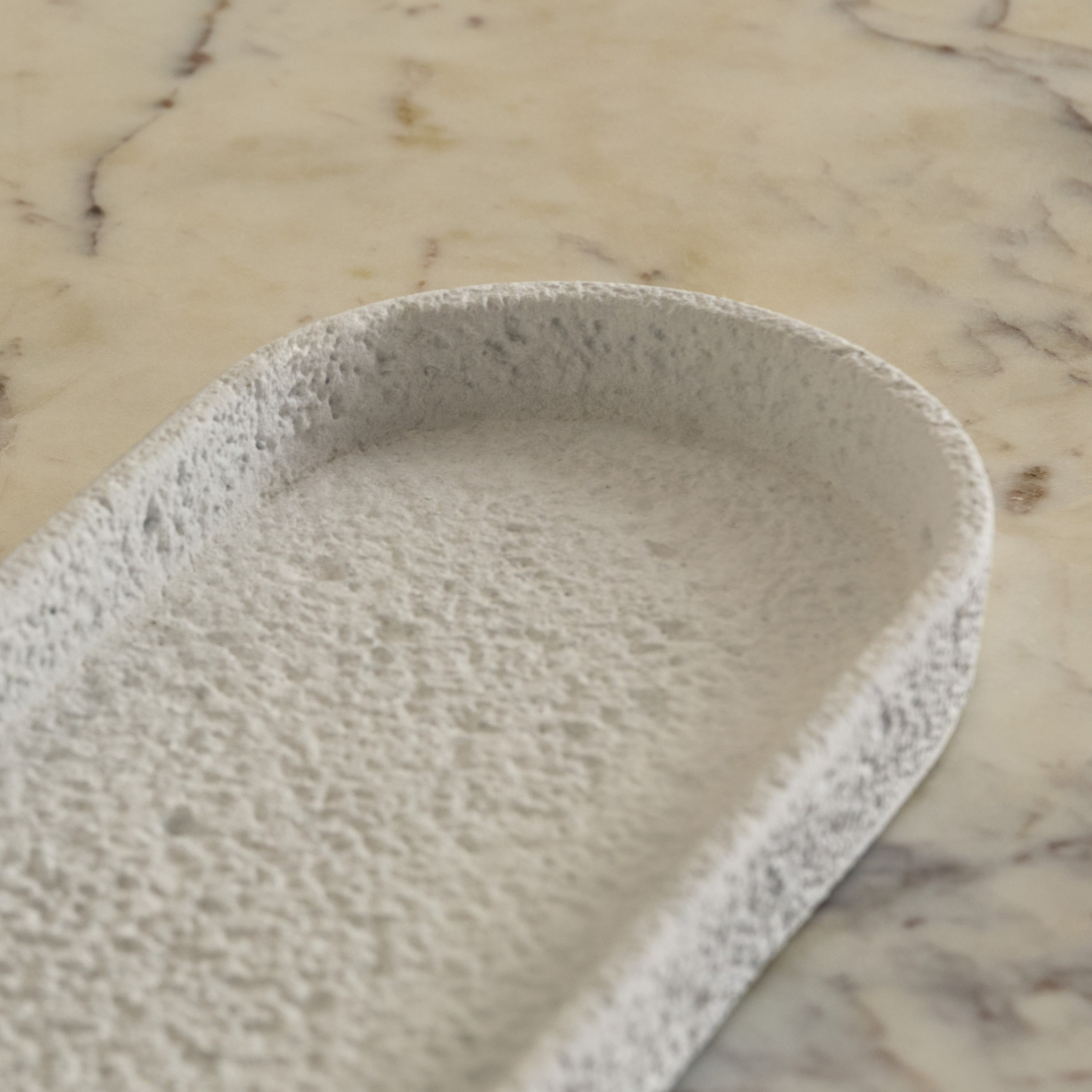 Audrey-Eden Decorative Cement Oval Tray - 34x13x3 cm-PROMO_HB_BAH_THRESHOLD_Homeware_100426-image-6