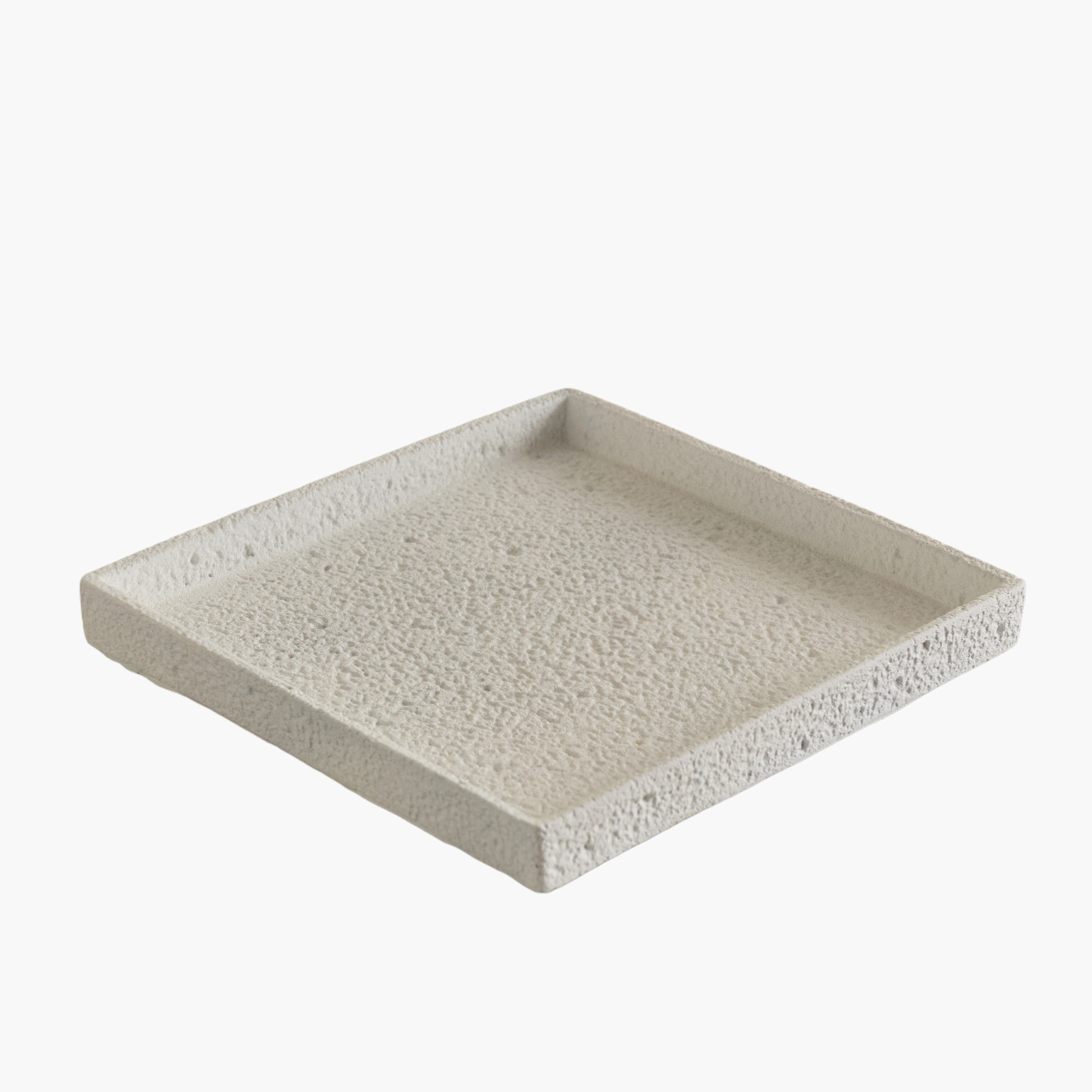 Audrey-Eden Square Cement Decorative Tray - 27x26x3 cm-hbxhomeware-hbxdecorandfurnishings-image-8
