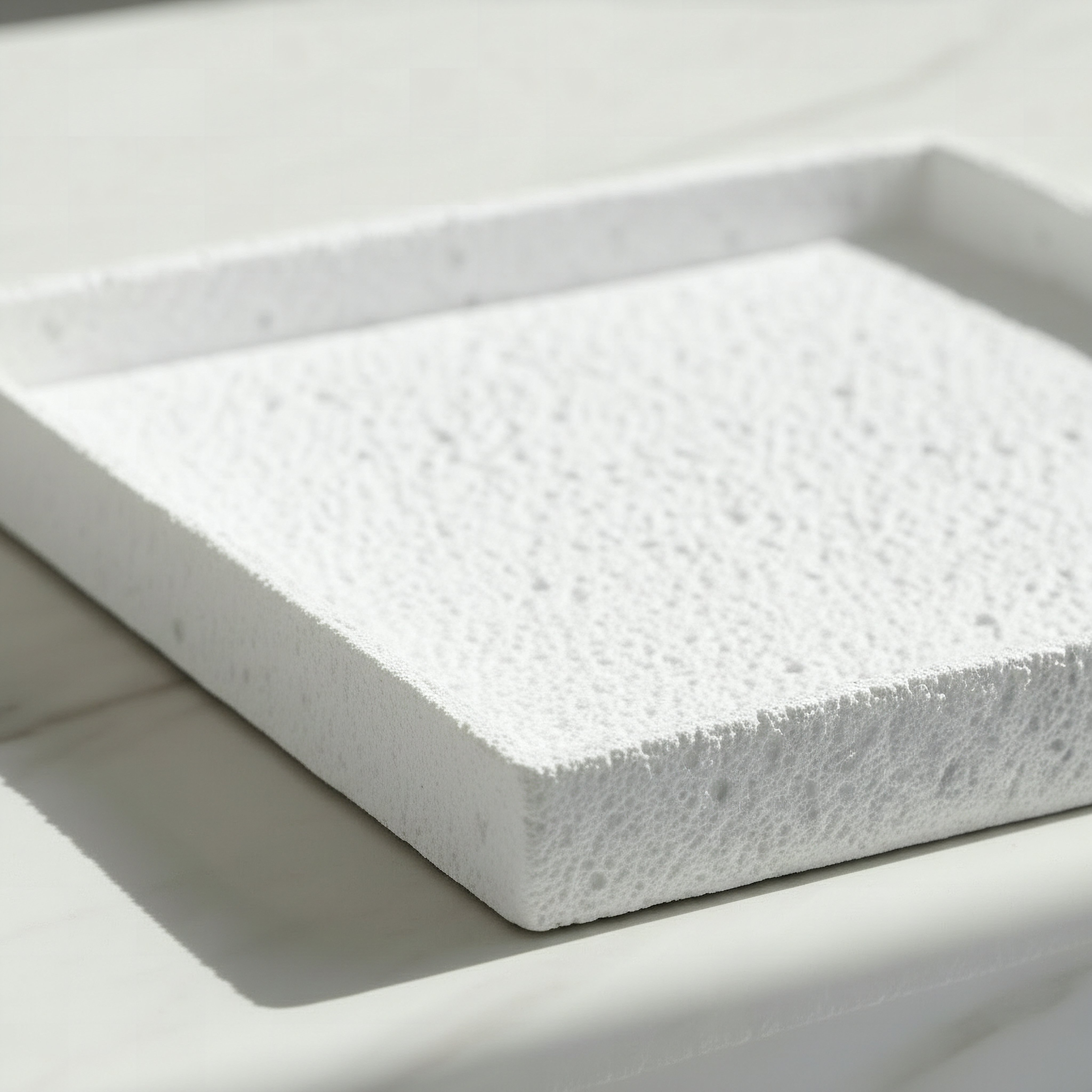 Audrey-Eden Square Cement Decorative Tray - 27x26x3 cm-hbxhomeware-hbxdecorandfurnishings-image-2