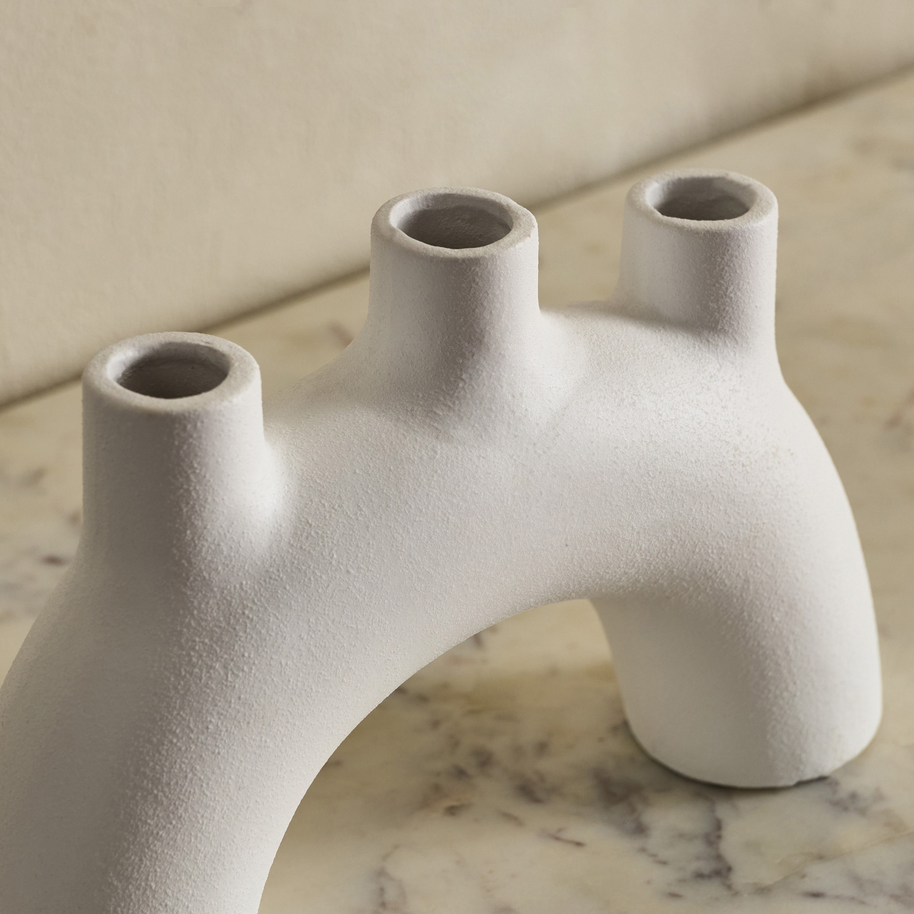 Audrey Eden Decorative Ceramic Vase - 36x6.5x7.5 cm-hbxbedroom-decorandaccessories-vases-image-7
