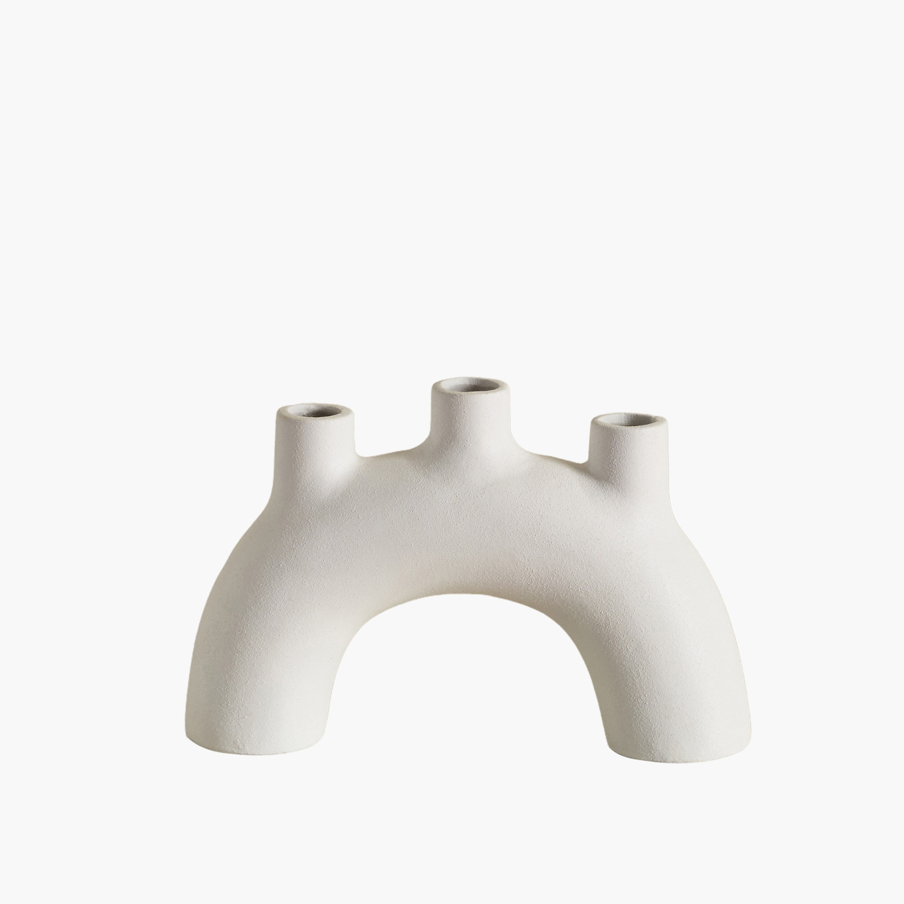 Audrey Eden Decorative Ceramic Vase - 36x6.5x7.5 cm-hbxbedroom-decorandaccessories-vases-image-9