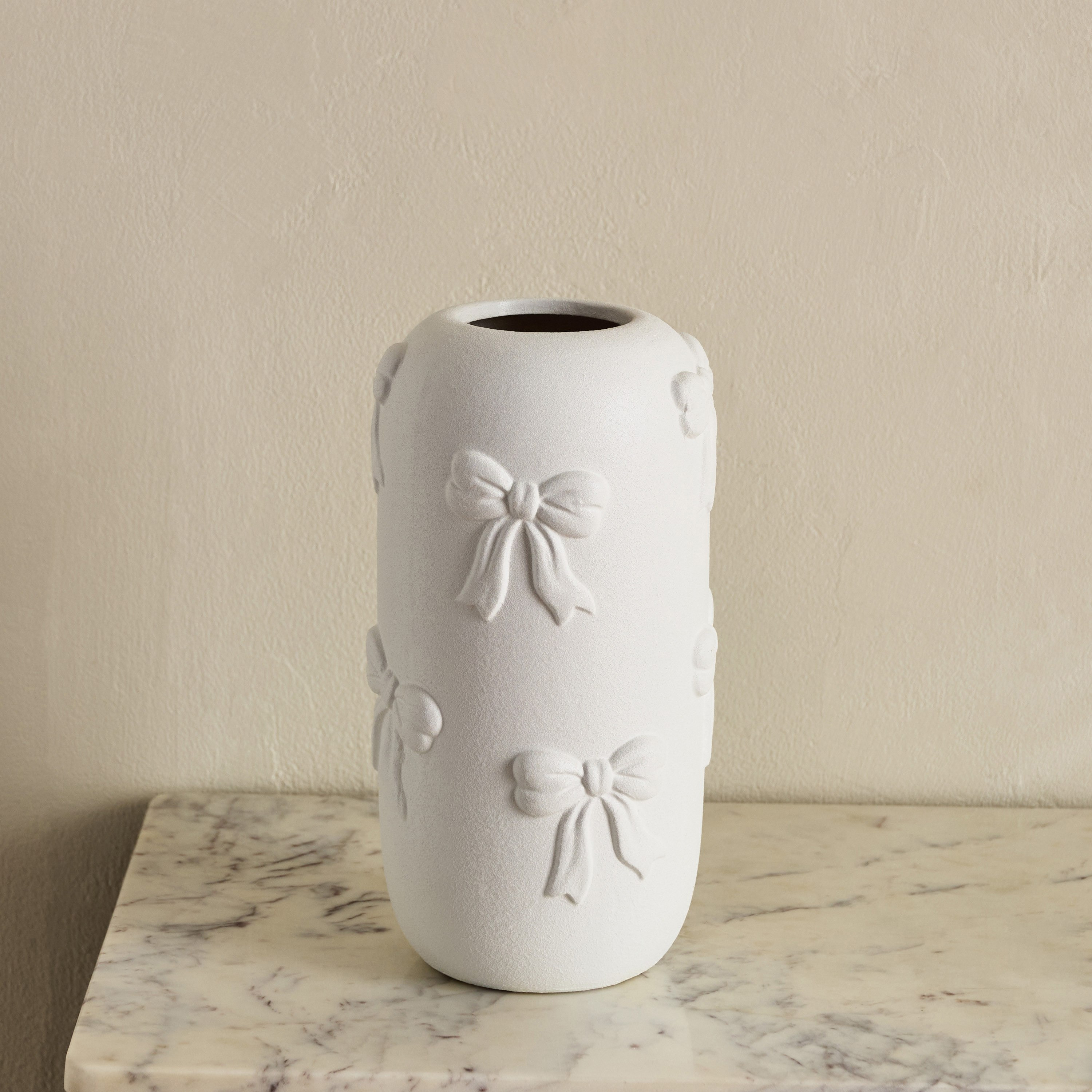 Audrey-Eden Decorative Ceramic Bowknot Vase - 15.5x15.5x30 cm-hbxbedroom-decorandaccessories-vases-image-6