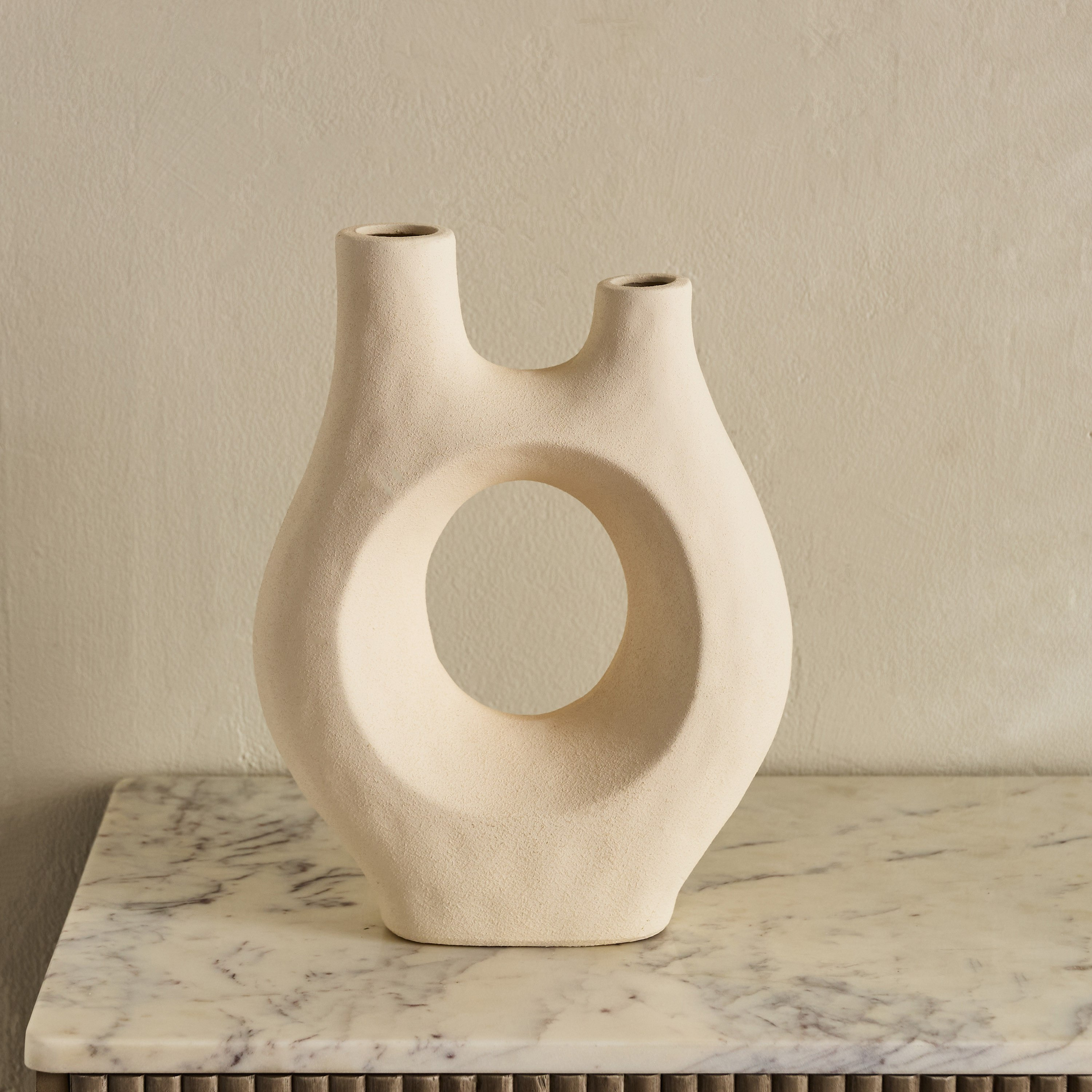 Audrey-Eden Decorative Ceramic Vase - 24.5x9.5x32.5 cm-hbxbedroom-decorandaccessories-vases-image-6
