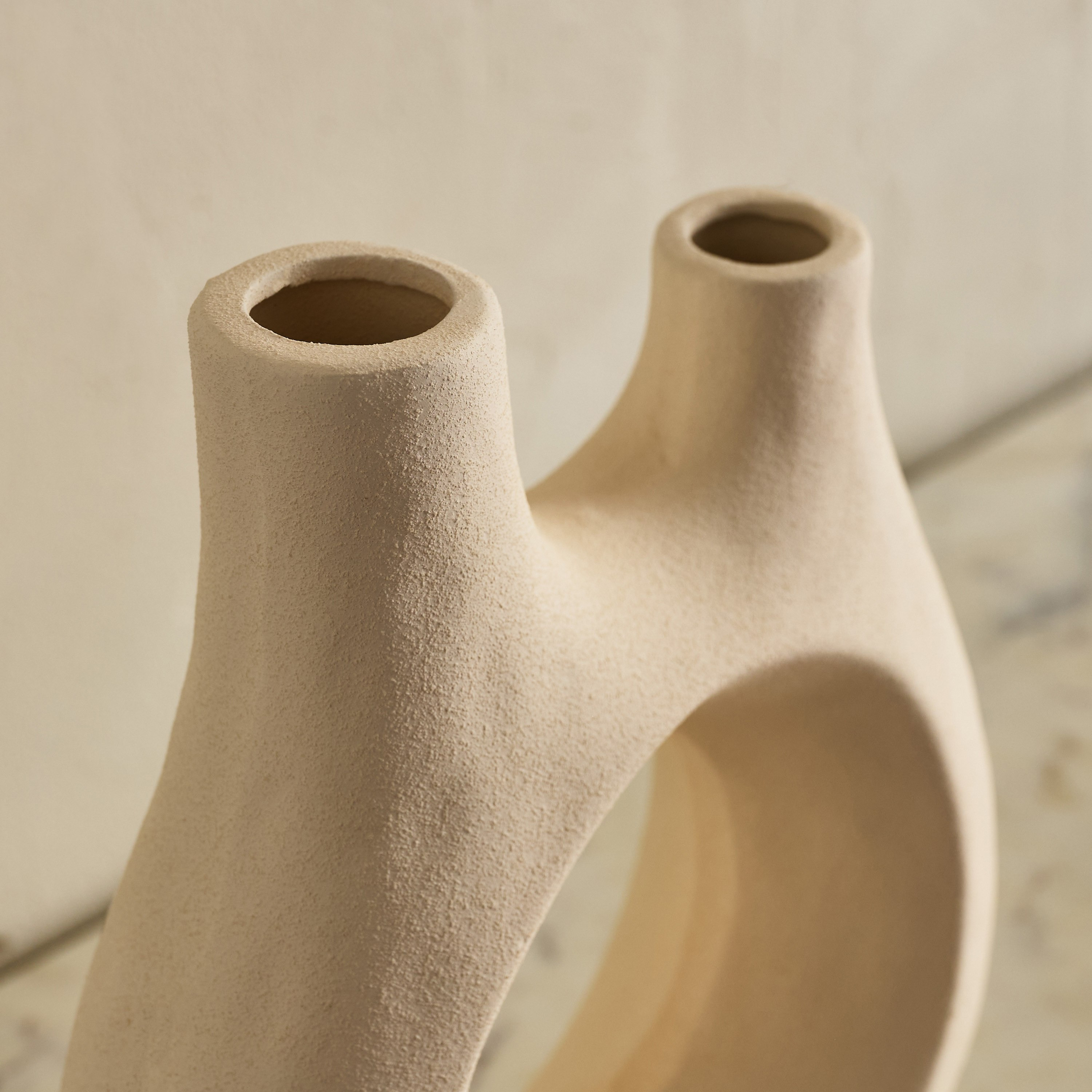 Audrey-Eden Decorative Ceramic Vase - 24.5x9.5x32.5 cm-hbxbedroom-decorandaccessories-vases-image-7